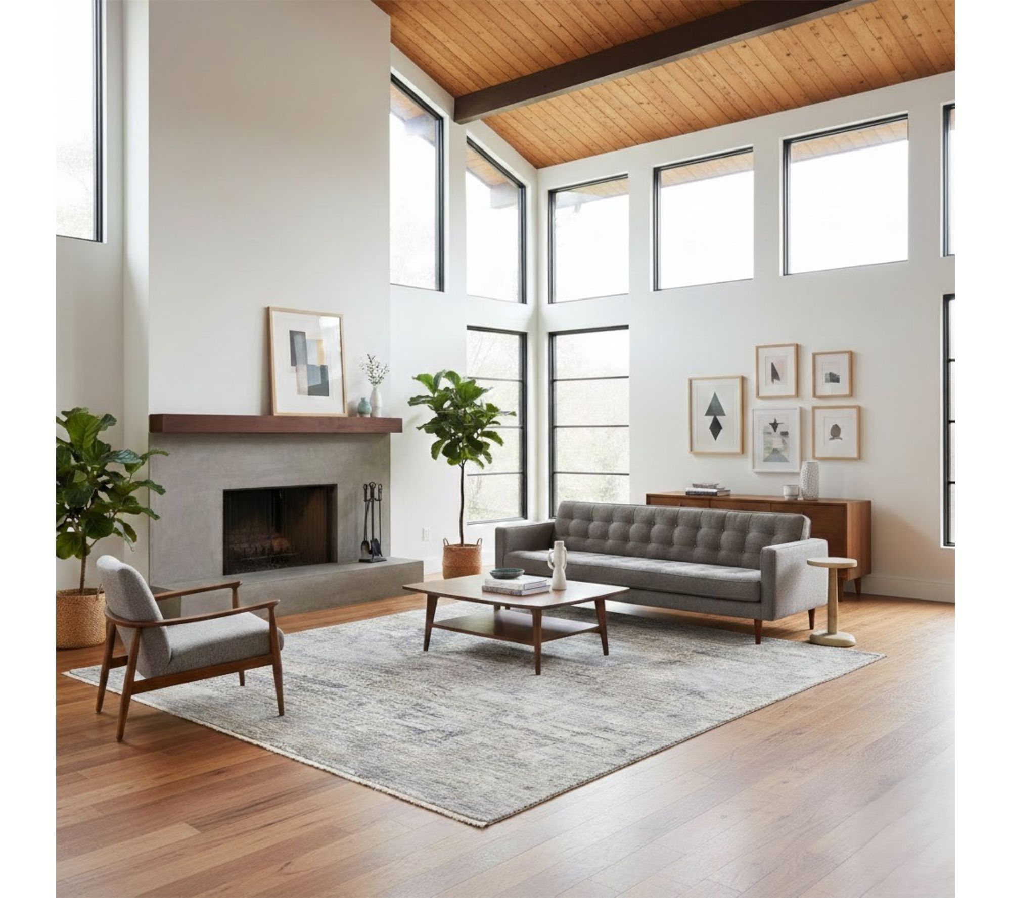 Sealy Easton Di stressed Powerl oom Area Rug, 2 ' x 3'