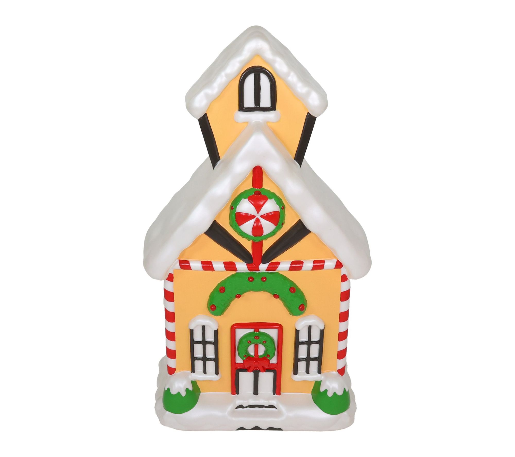 Fraser Hill Farm 32" Gingerbread House Christmas Blow