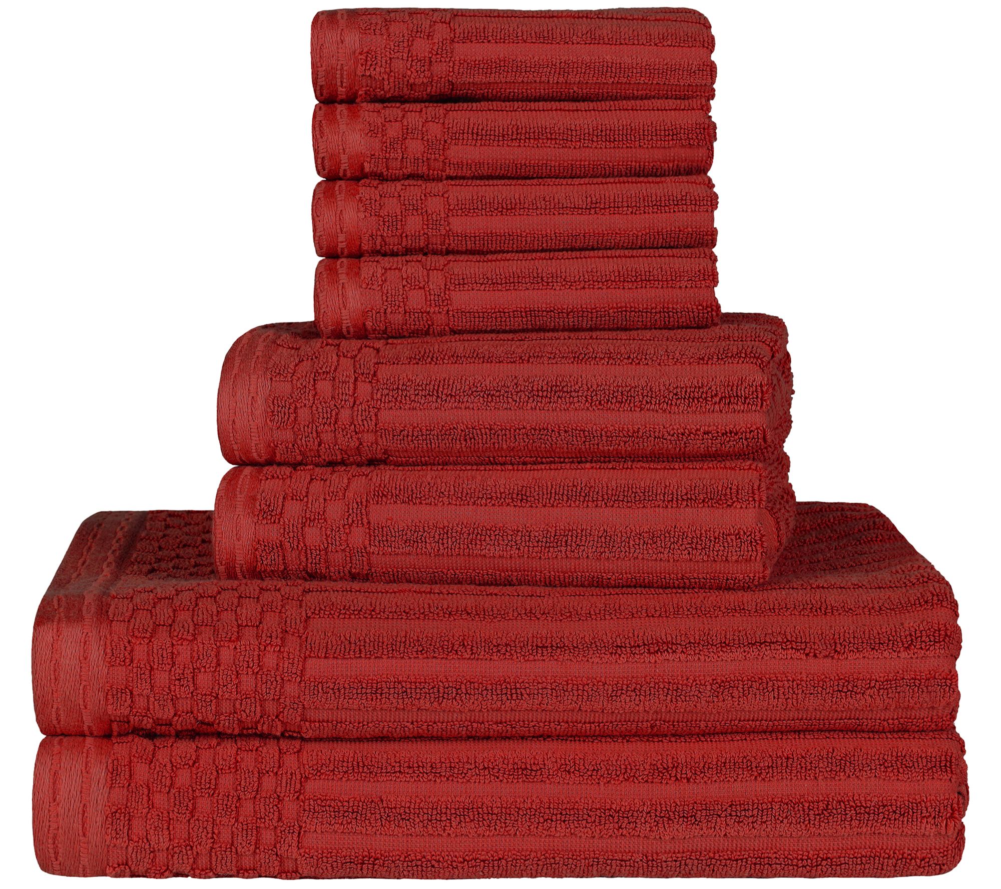 Superior Ultra Soft Thick Absorbent 6-Piece Coton Towel Set