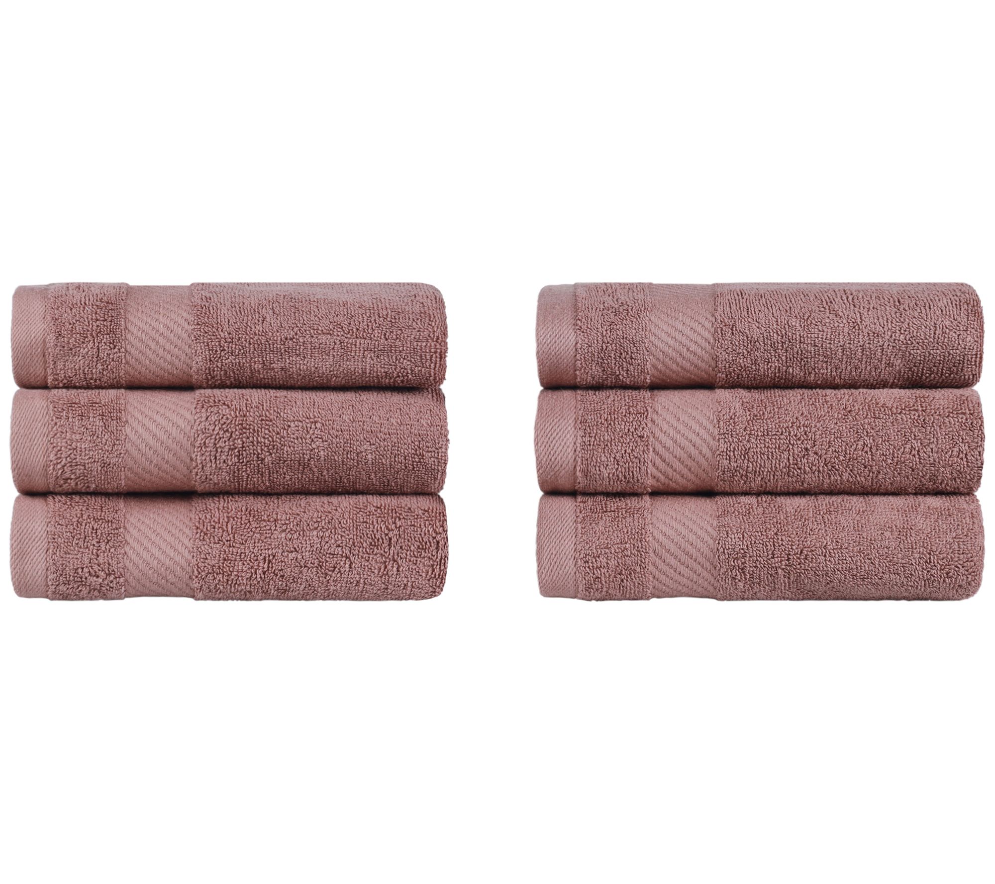 Superior Egyptian Cotton 6-Piece Hand Towel Set