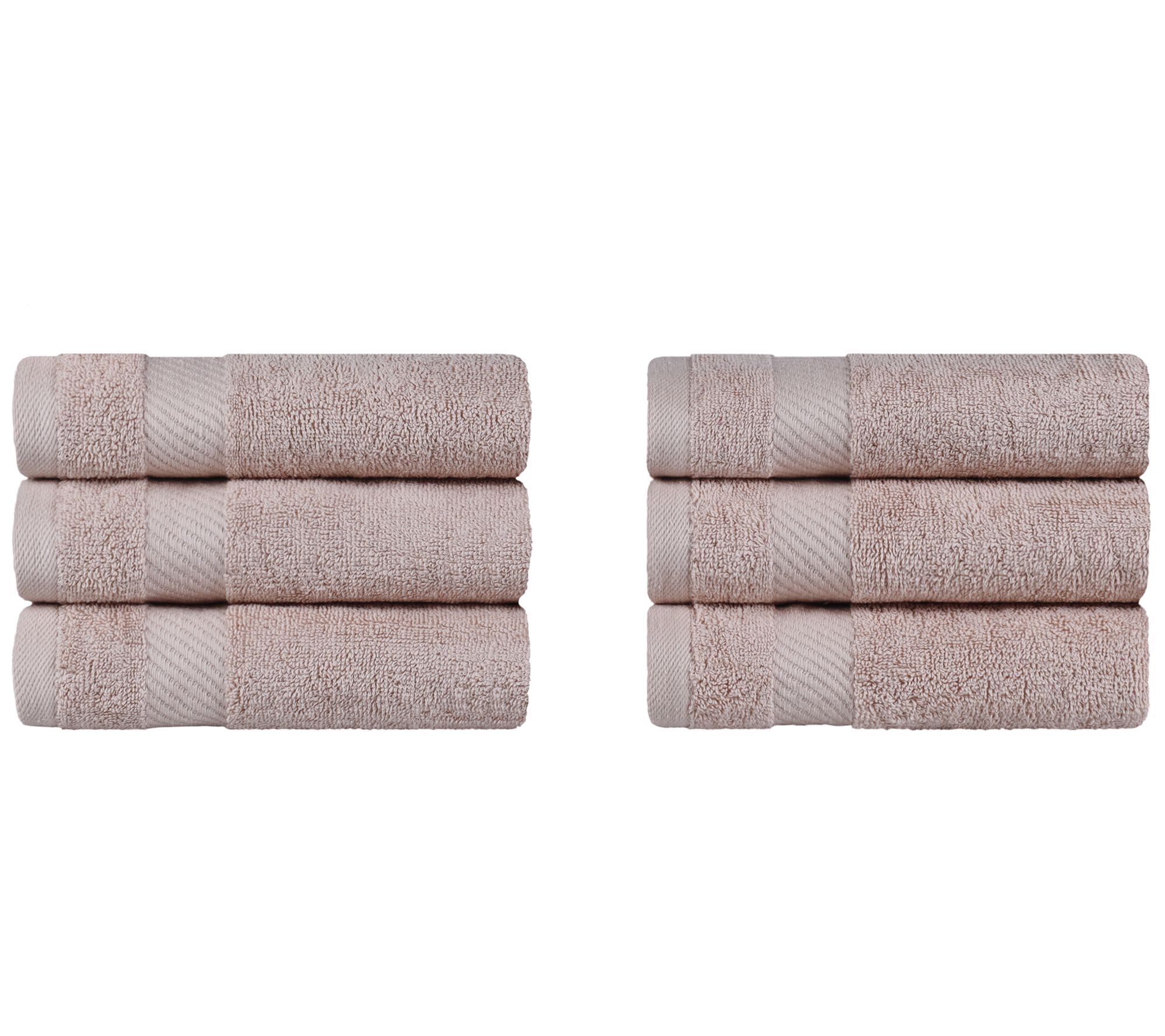 Superior Egyptian Cotton 6-Piece Hand Towel Set