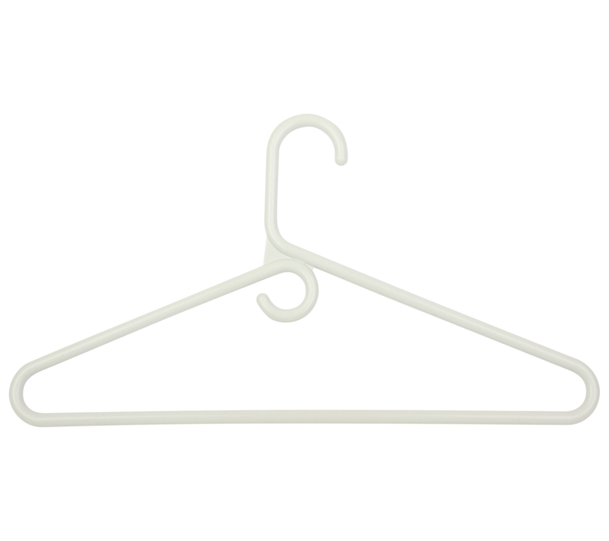 Squared Away + No Slip Slim Hangers in Cool Grey with Black Hook (Set of 16)