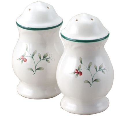 Pfaltzgraff Winterberry Salt and Pepper Set