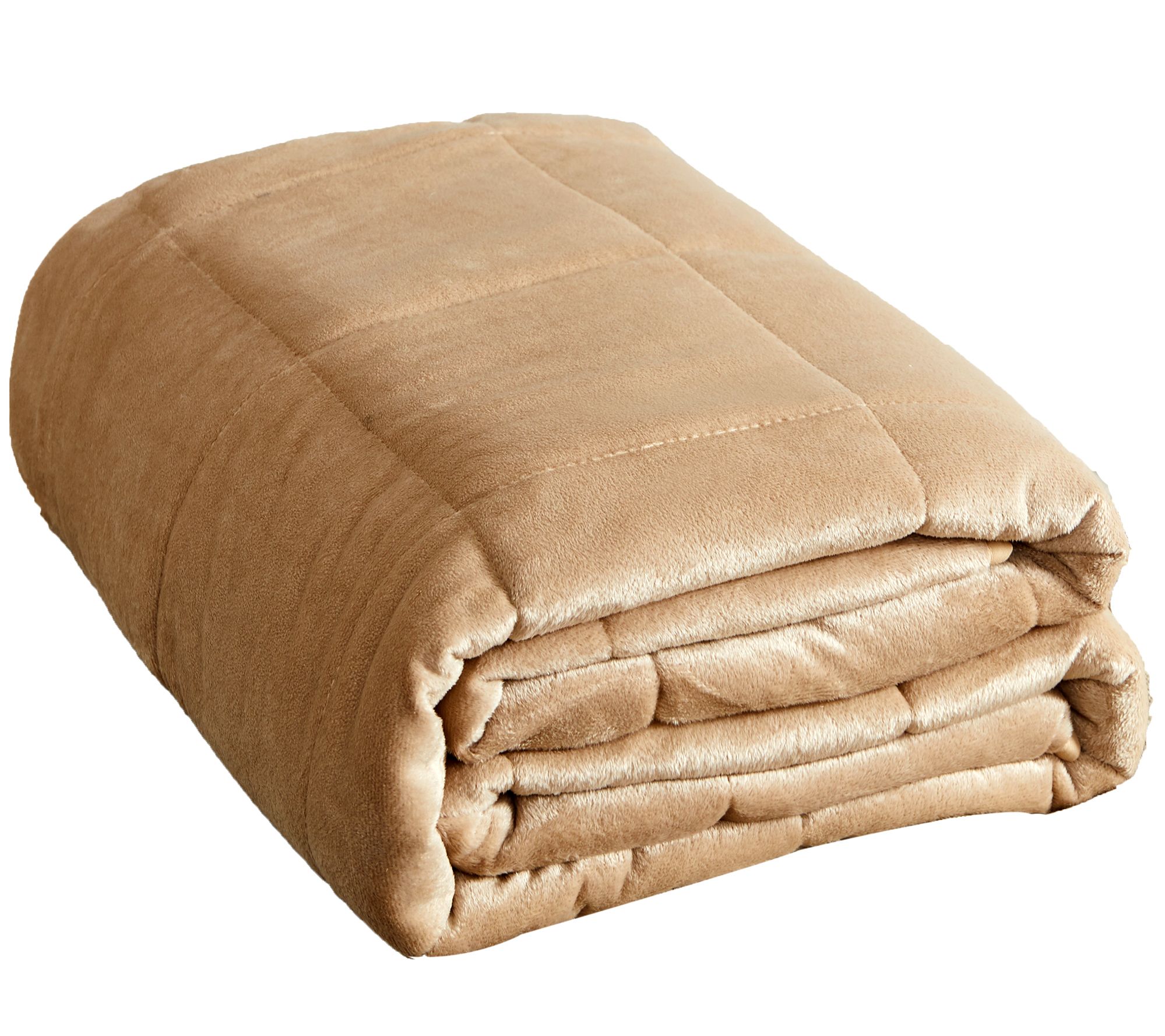 Dream Theory 15-lb Mink-to-Mink Weighted Blanket - QVC.com