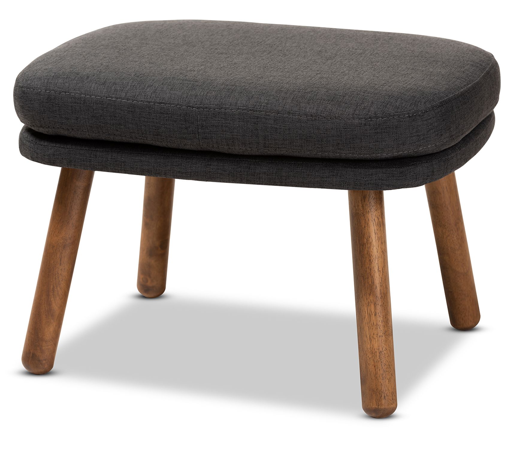 Baxton Studio Lovise Footstool