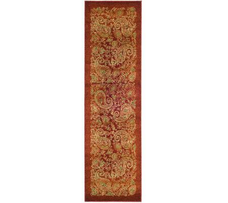 Lyndhurst 2'3" x 12' Paisley Life Power LoomedRunner