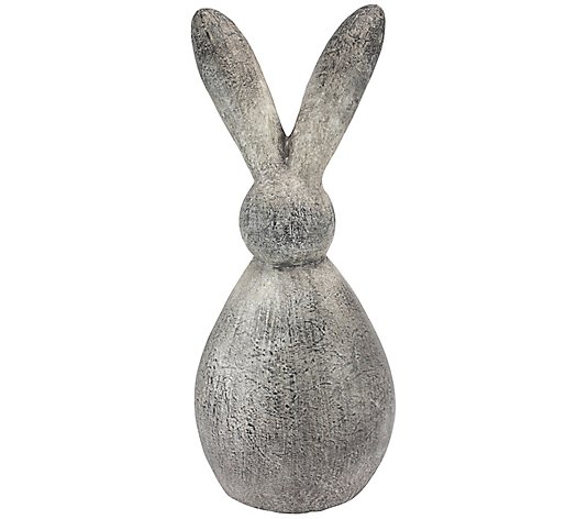 Design Toscano Oliver The Big Burly Bunny LawnGarden Statue