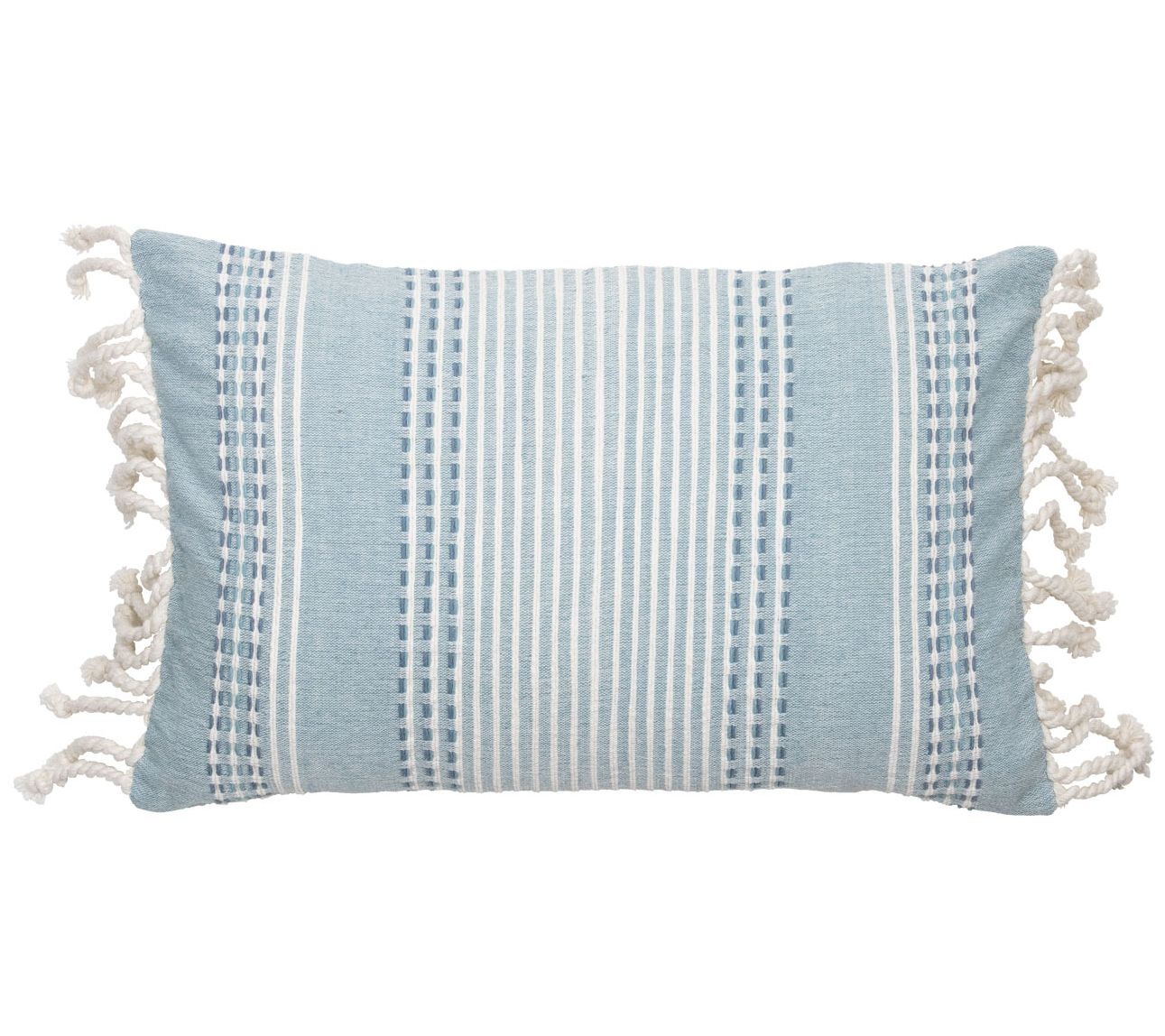 Foreside Home & Garden 14" x 22" Hand Woven Nila Pillow