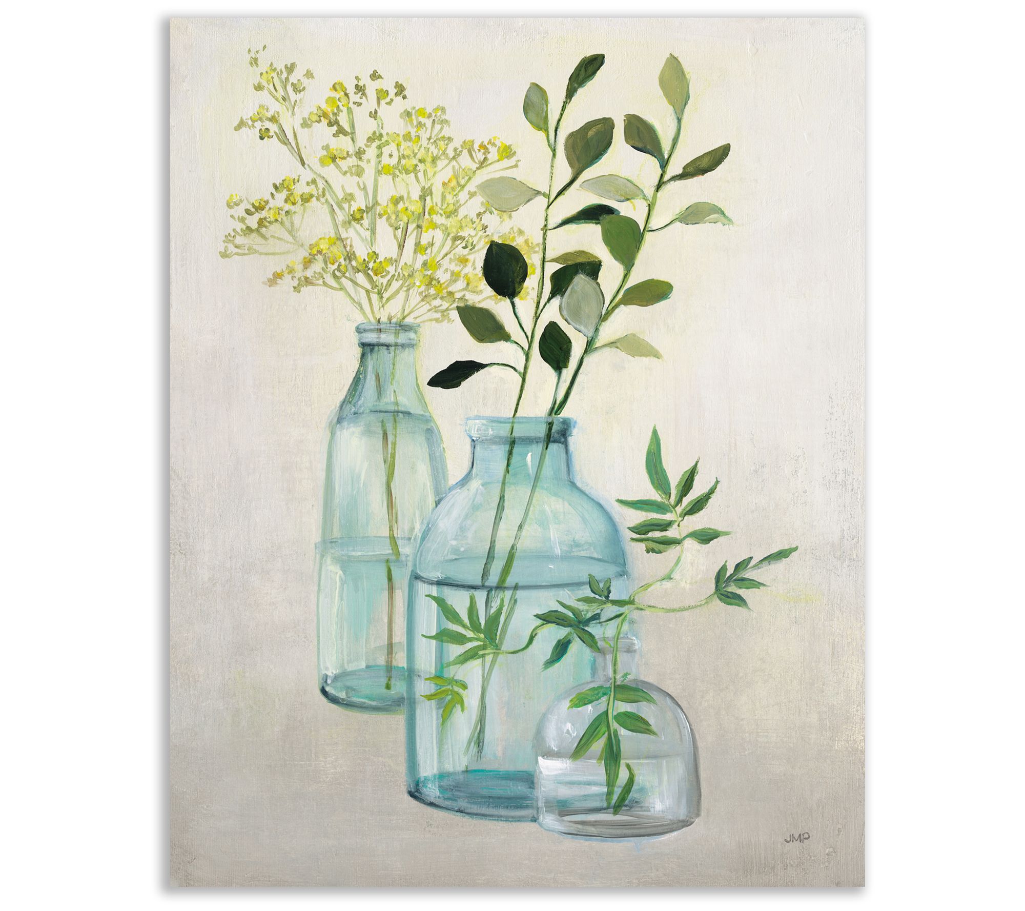 Courtside Market Woodland Greenery I 16x20 Canvas Wall Art