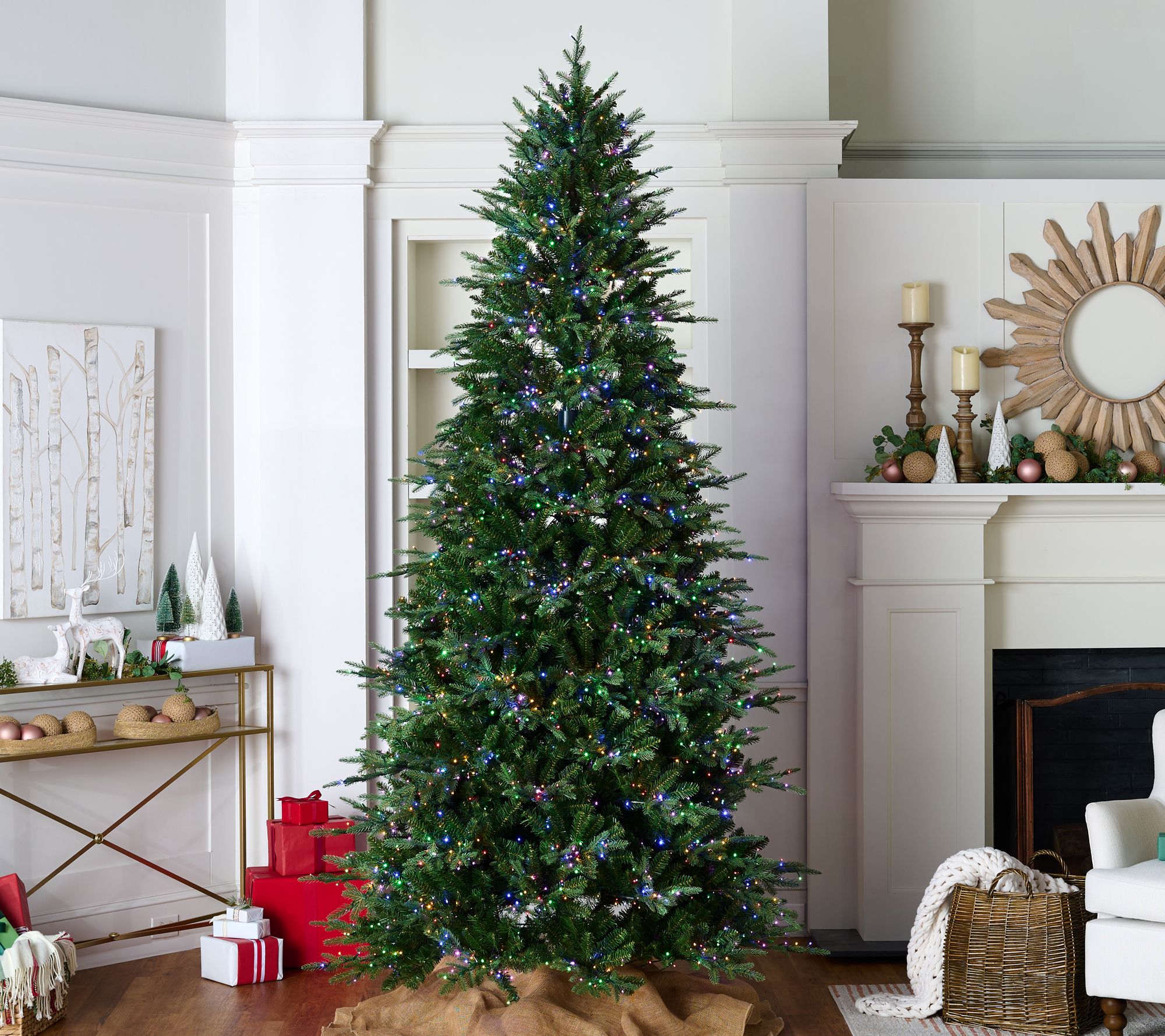 Bethlehem Lights 11' Micro LED Christmas Tree w/ Storage Bag - QVC.com