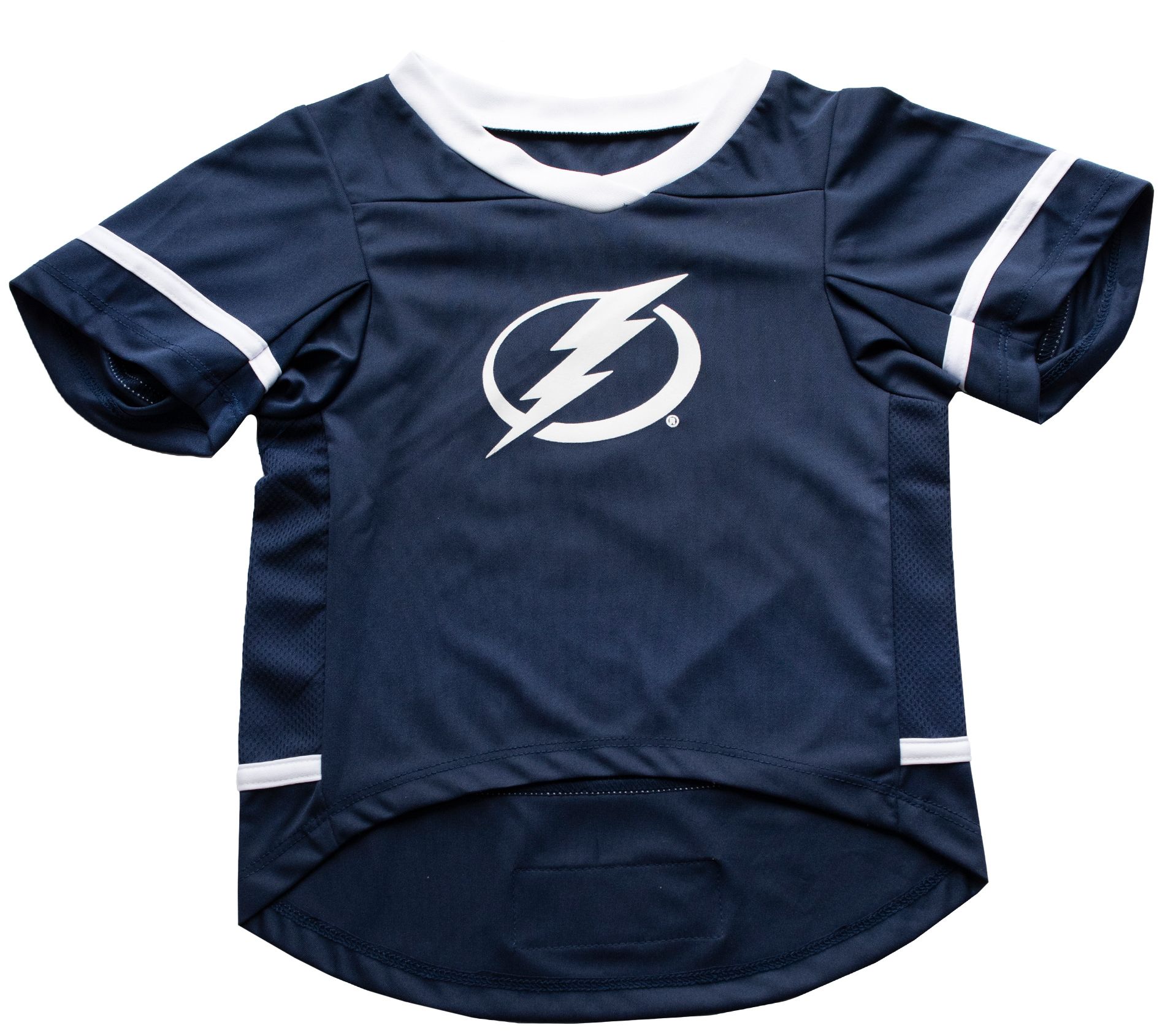 Littlearth NHL Pet Premium Jersey, Size Medium, Lightning