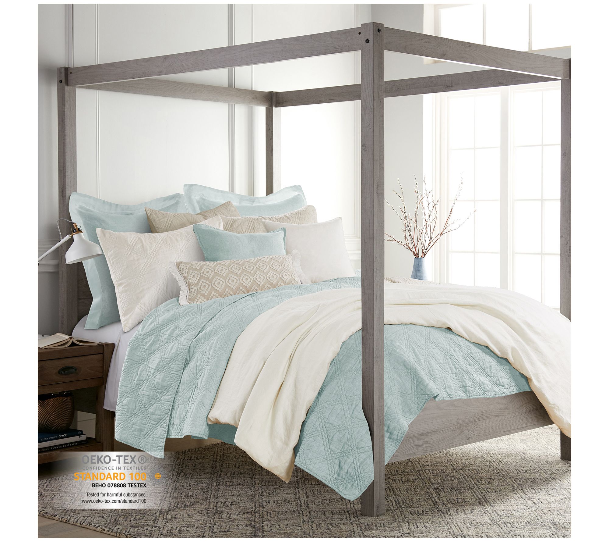 Levtex Home Washed Linen King/Cal King Quilt