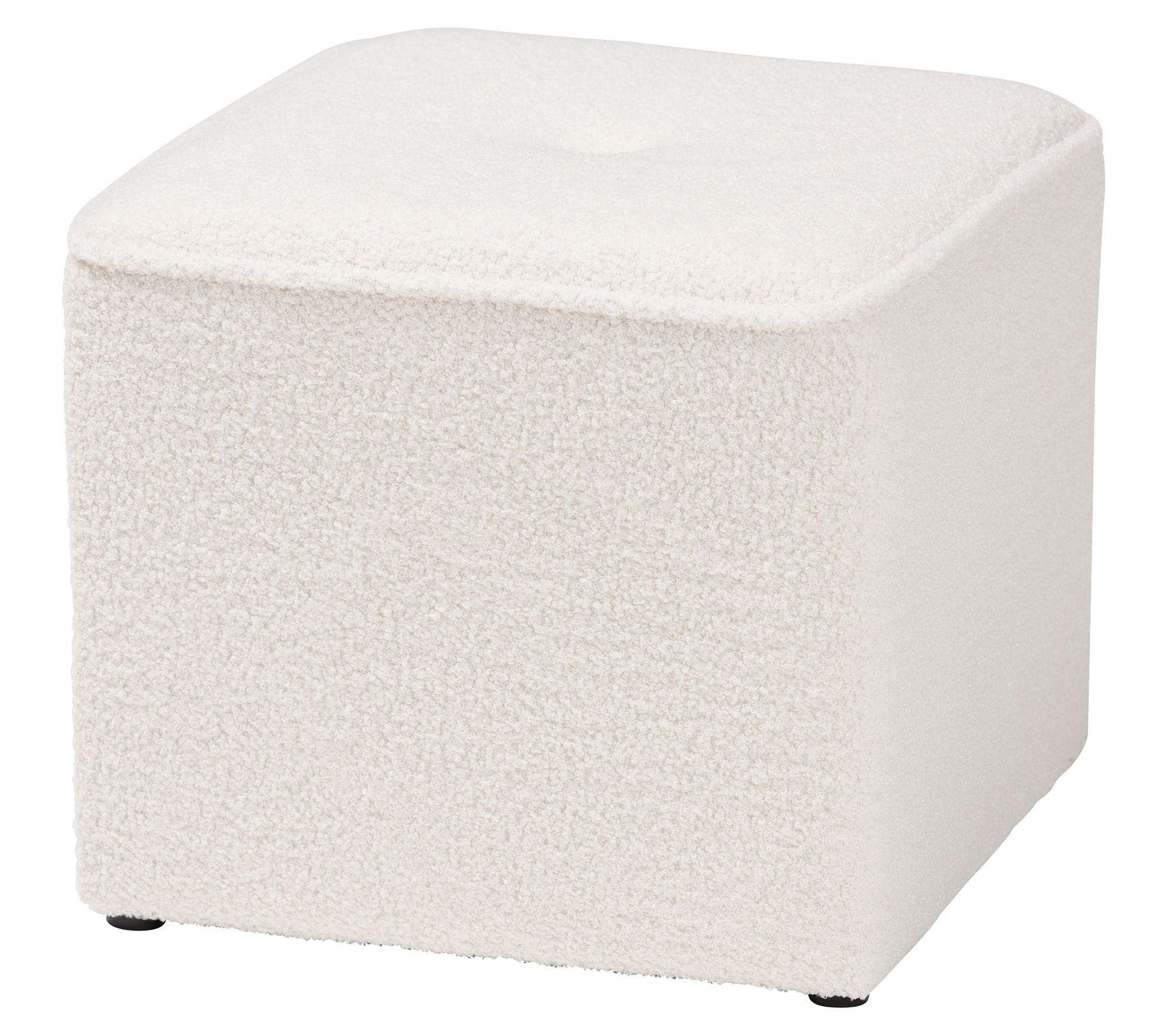 Isaiah Boucle Upholstered Ottoman