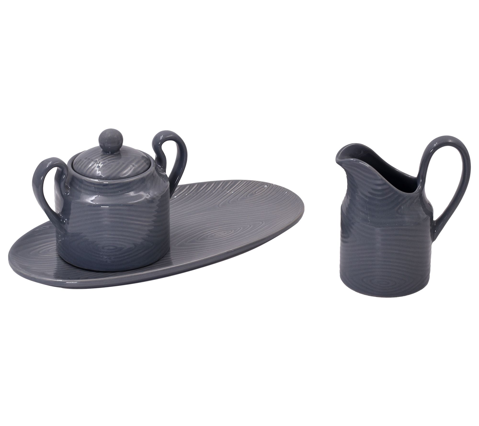 Temp-tations Woodland 3-Piece Cream and Sugar Set