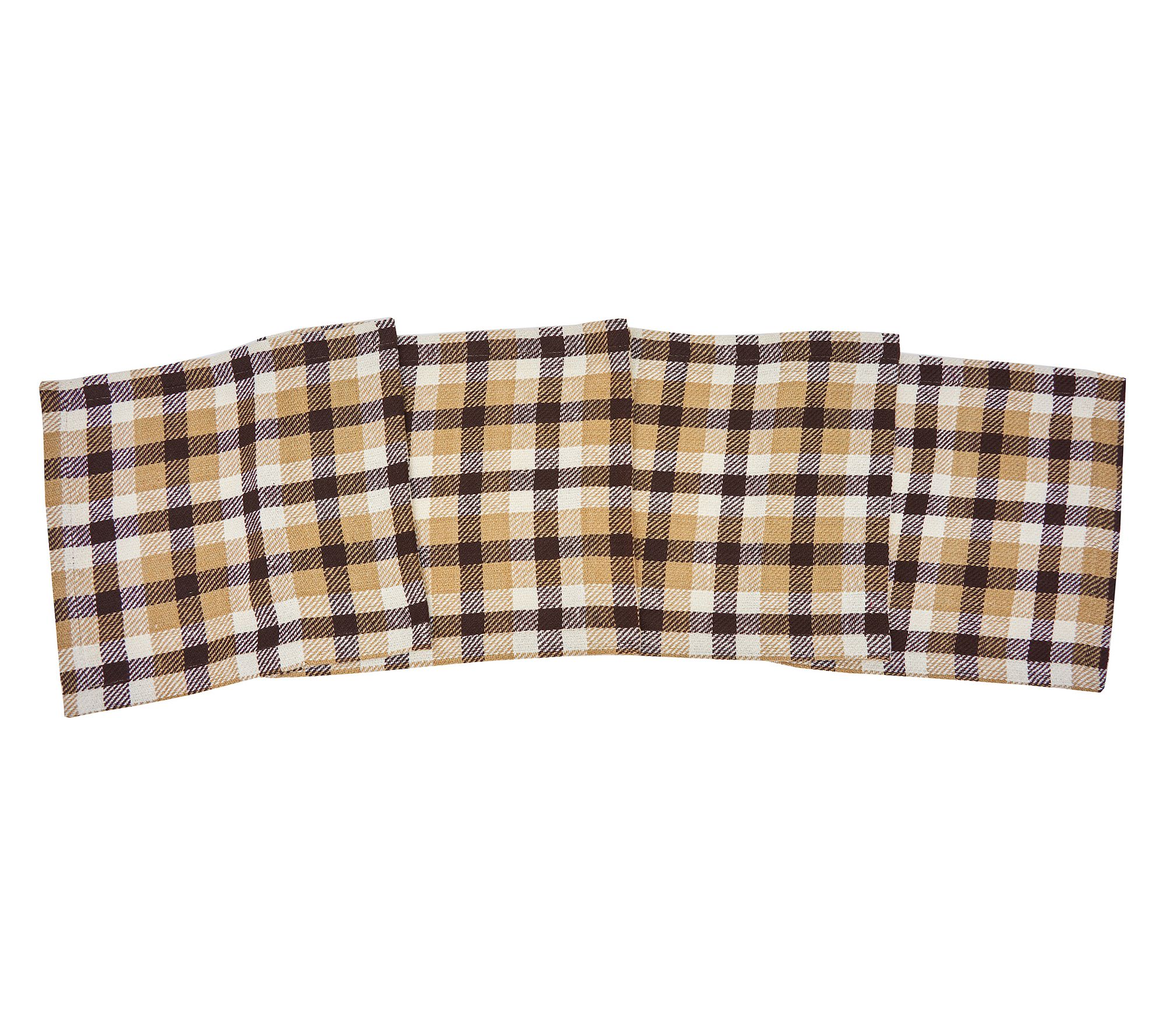 Dunmore Plaid Cocoa Table Thanksgiving Table Runner by Valerie