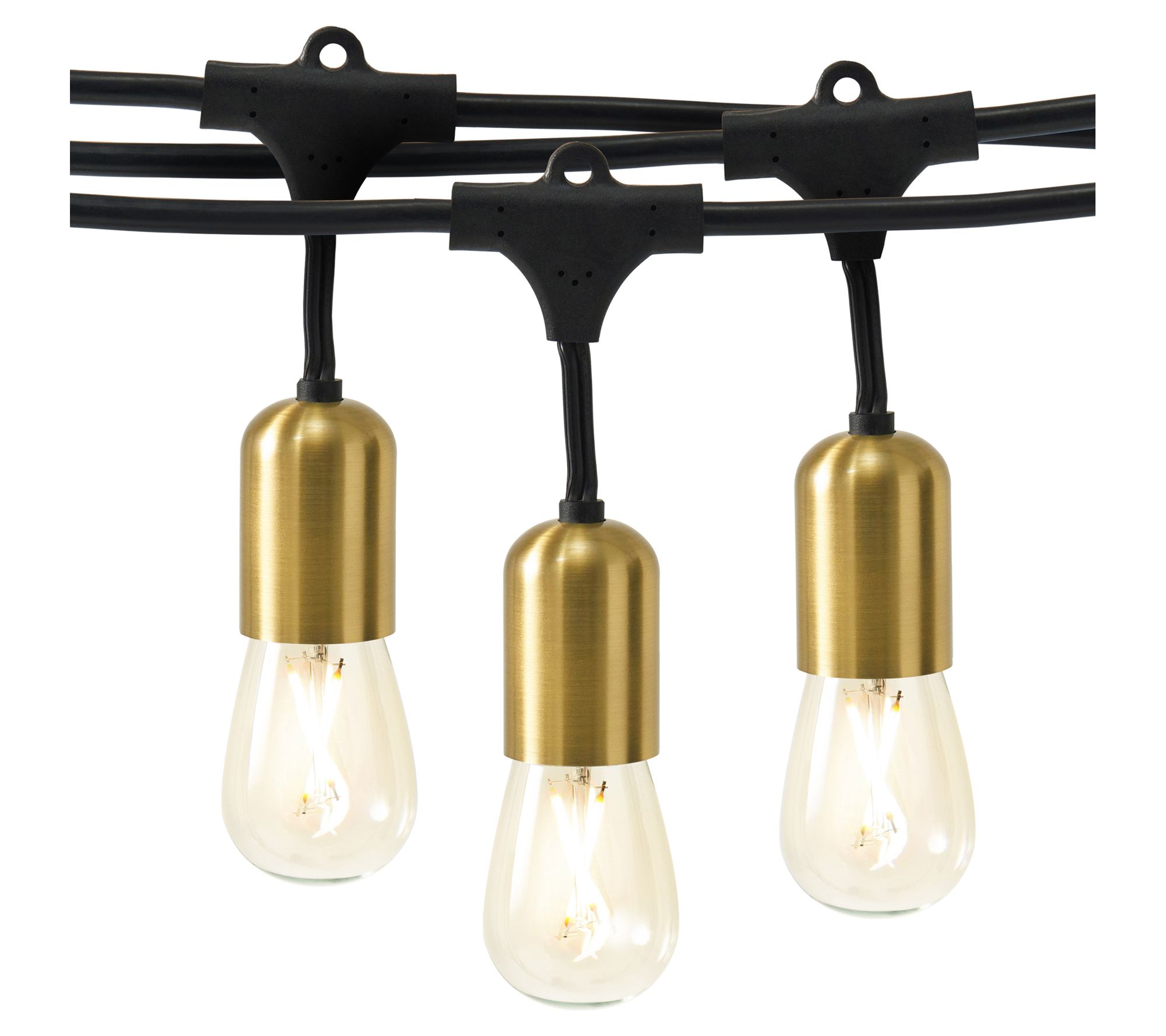 Brightech Glow LED 2W S14 2700K 48Ft Hanging String Lights