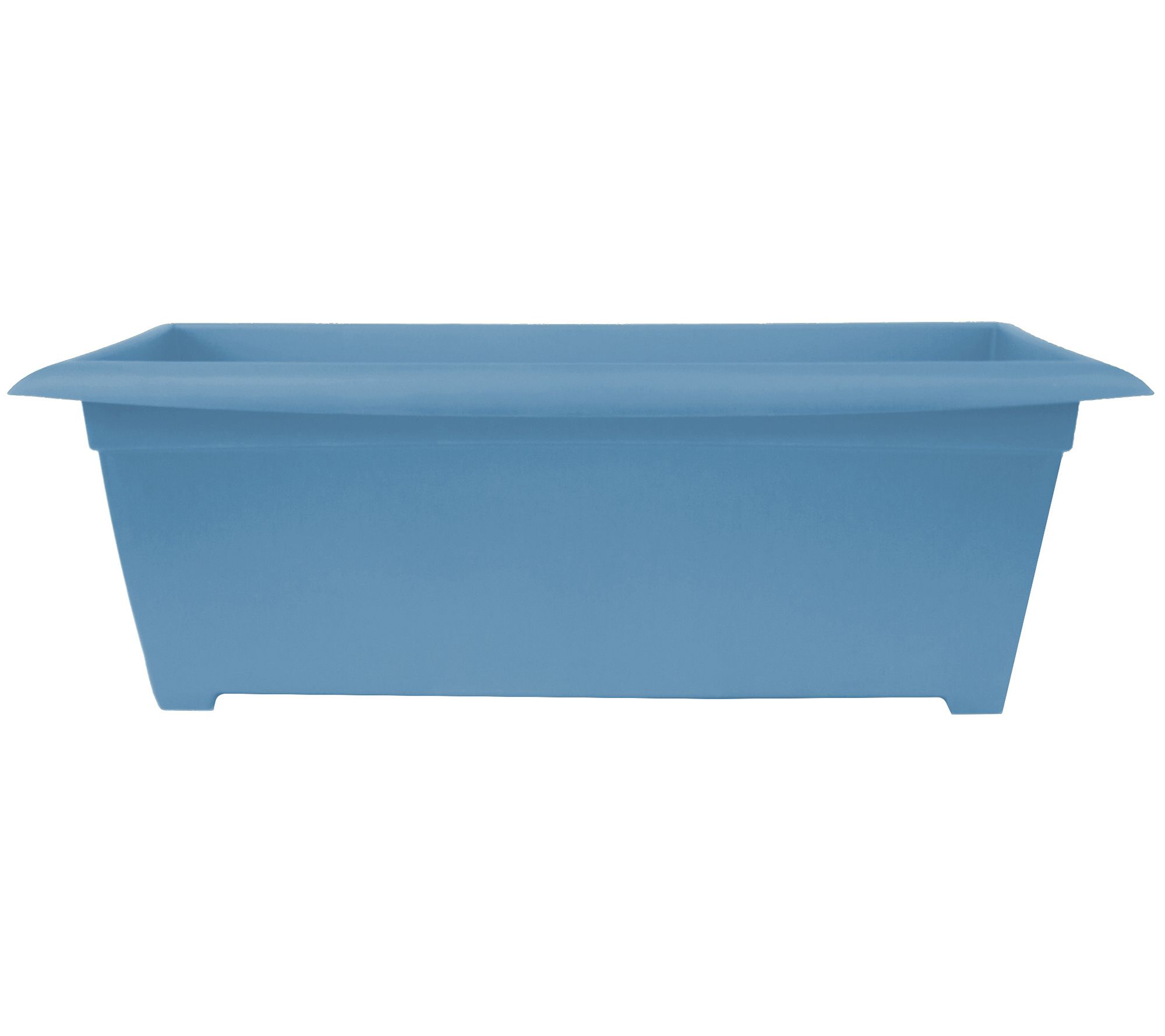 Bloem Dayton Large Window Deck Box Planter: 27"- Coral, 7 Gal