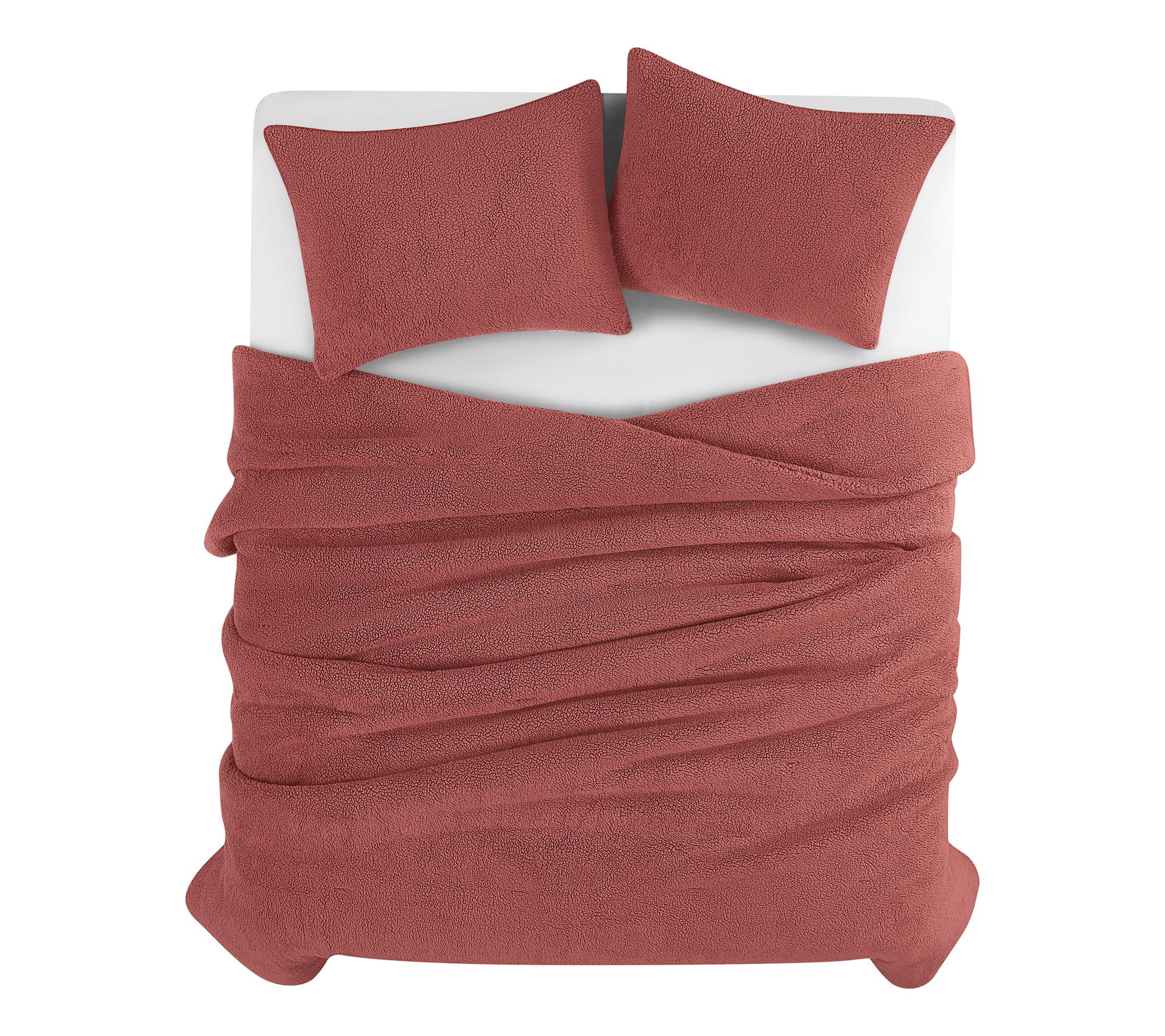 Brooklyn Loom Oversized Marshmallow Sherpa KingComforter Set