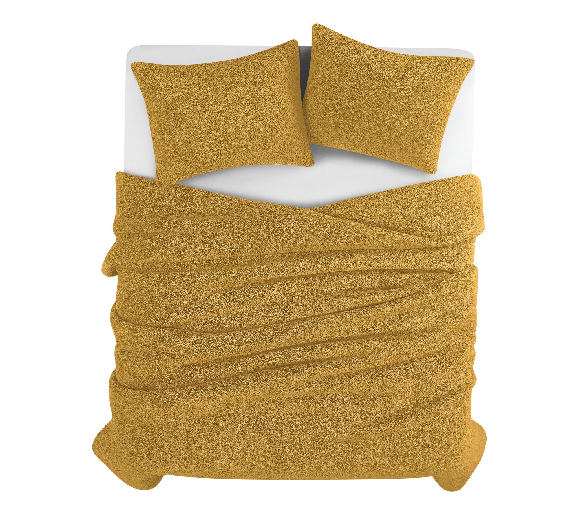 Brooklyn Loom Oversized Marshmallow Sherpa KingComforter Set