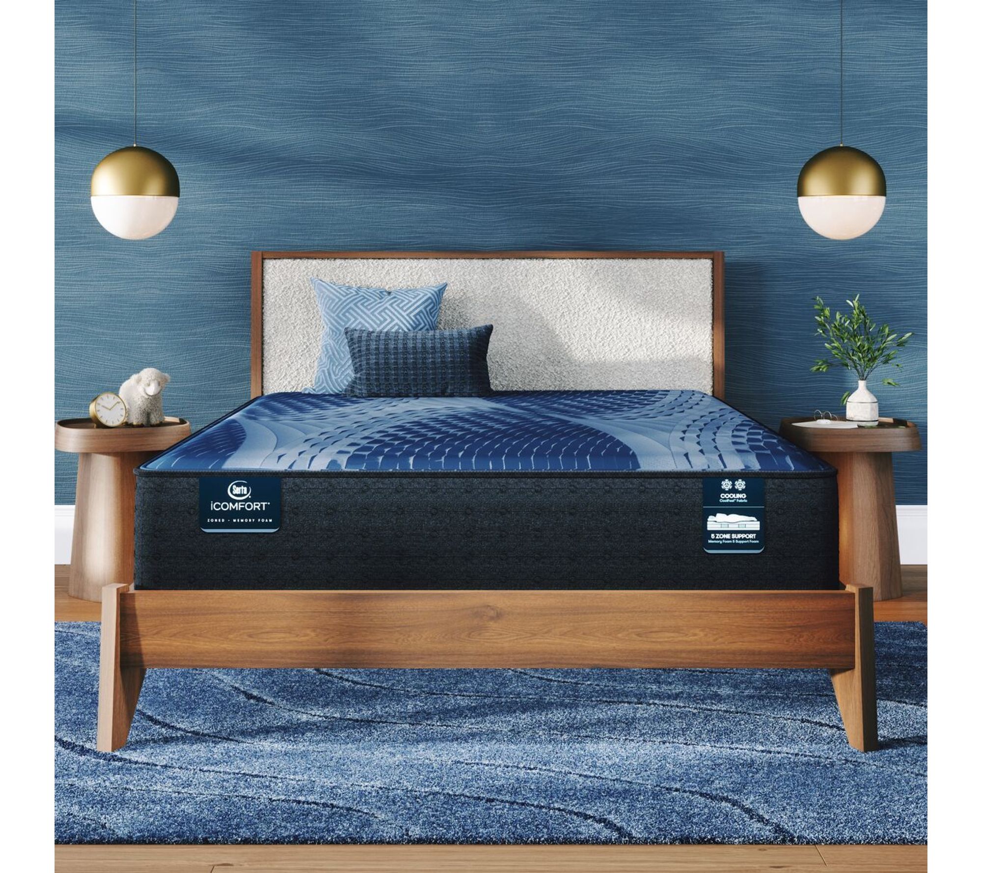 iComfort Aspire 14" Memory Foam Medium Mattress  -King