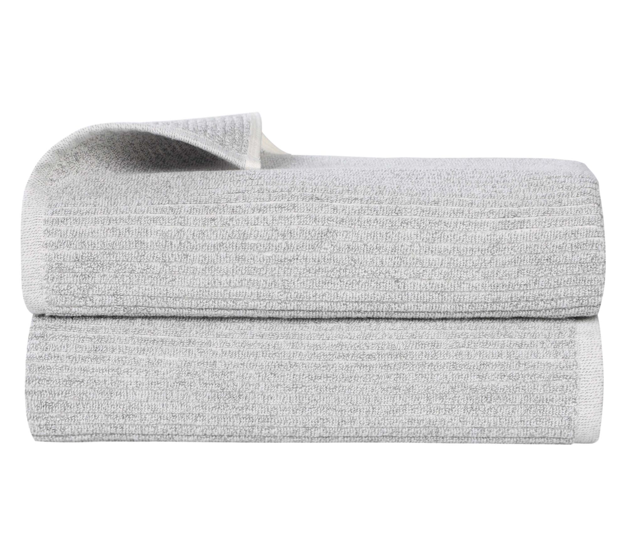 Superior Destin Cotton 2PC Blend Solid Bath Sheets