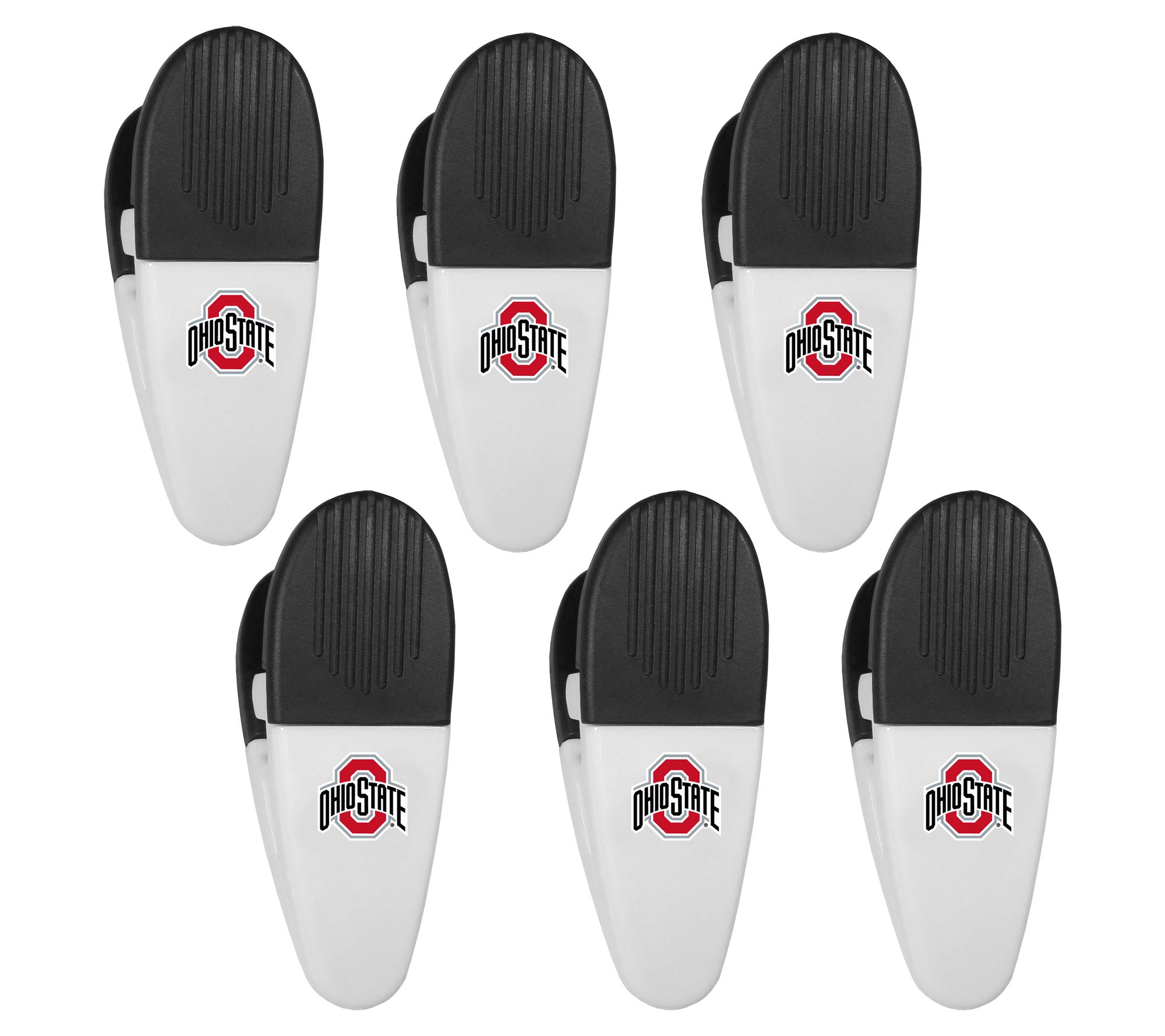 Siskiyou Sports College 6-Pack Chip Clip Magnets