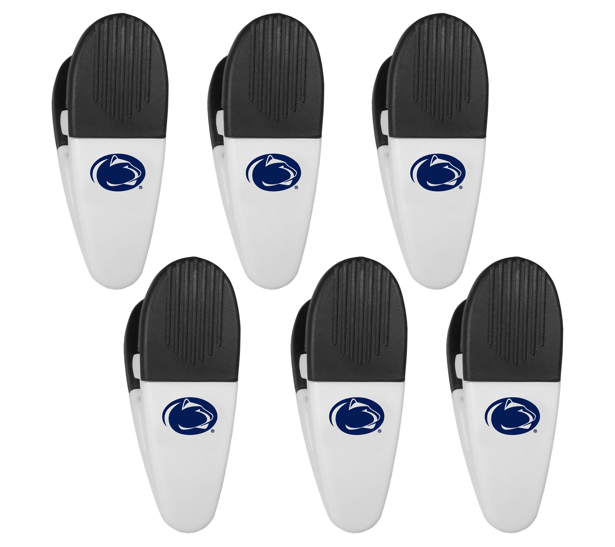 Siskiyou Sports College 6-Pack Chip Clip Magnets