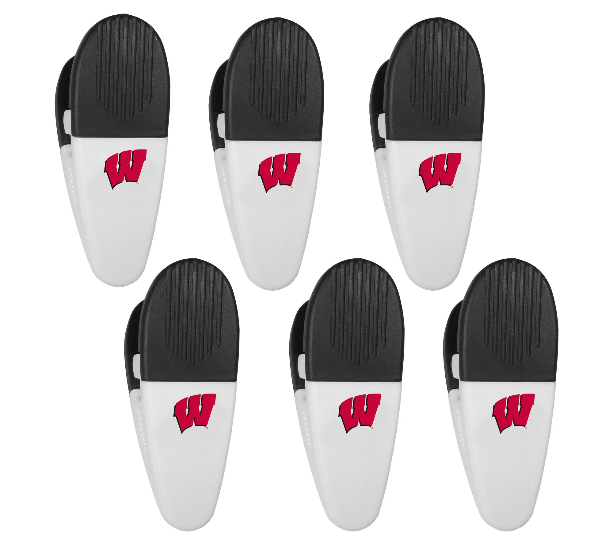 Siskiyou Sports College 6-Pack Chip Clip Magnets