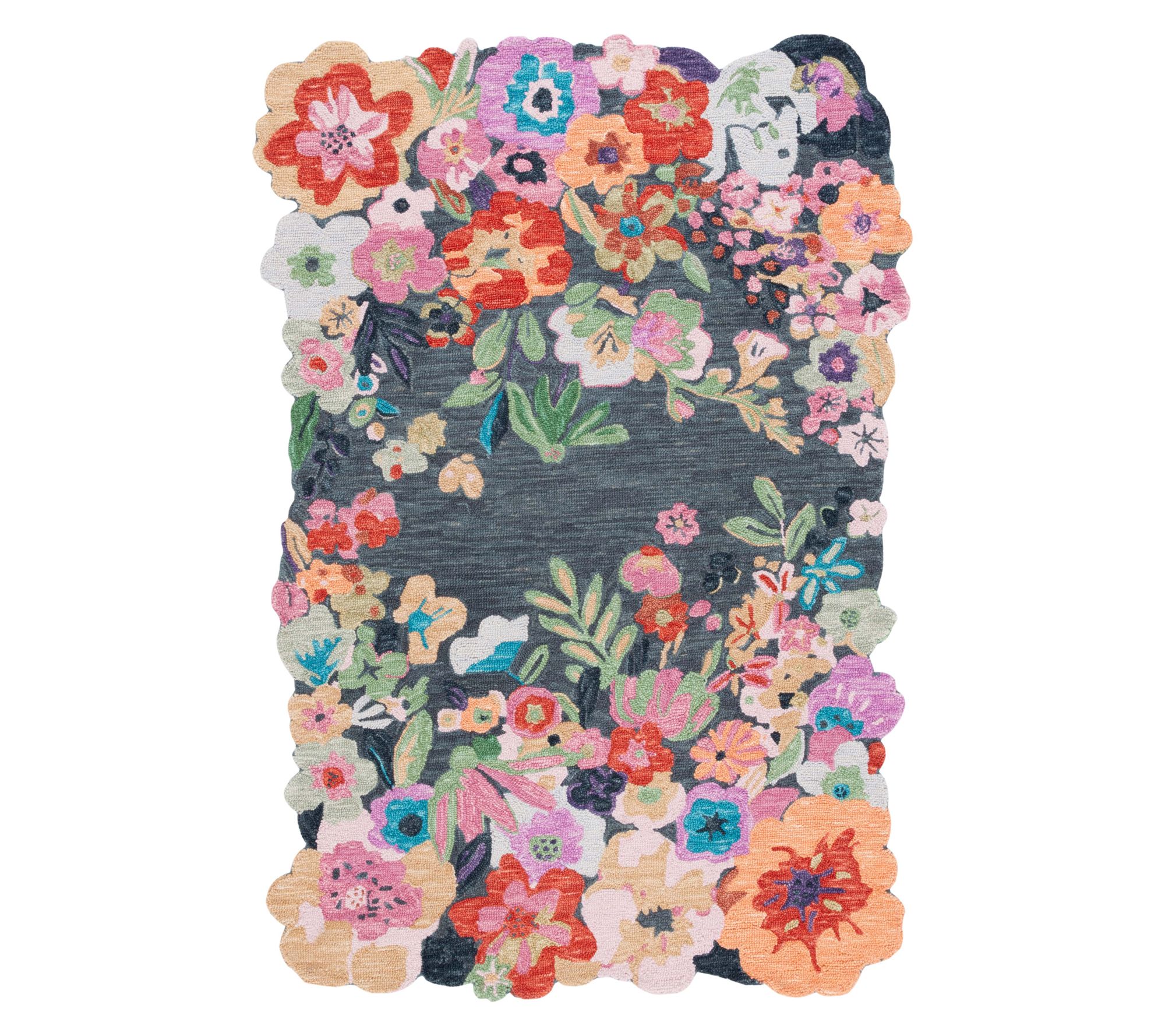 Safavieh Garden Wave Hand Tufted Wool  5' x 8' Rug