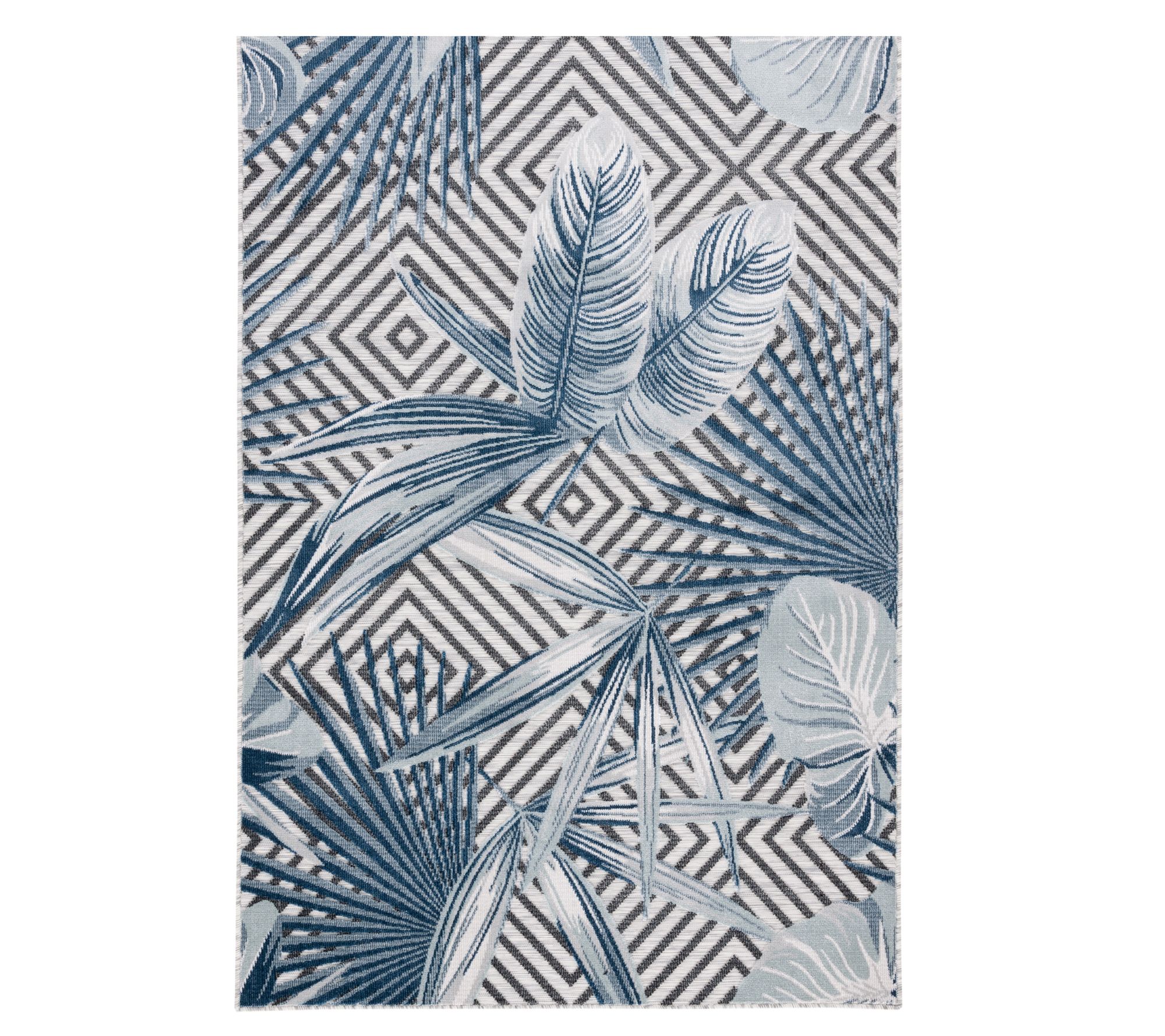 Safavieh Tropical Geometry 9' x 12' Outdoor Rug