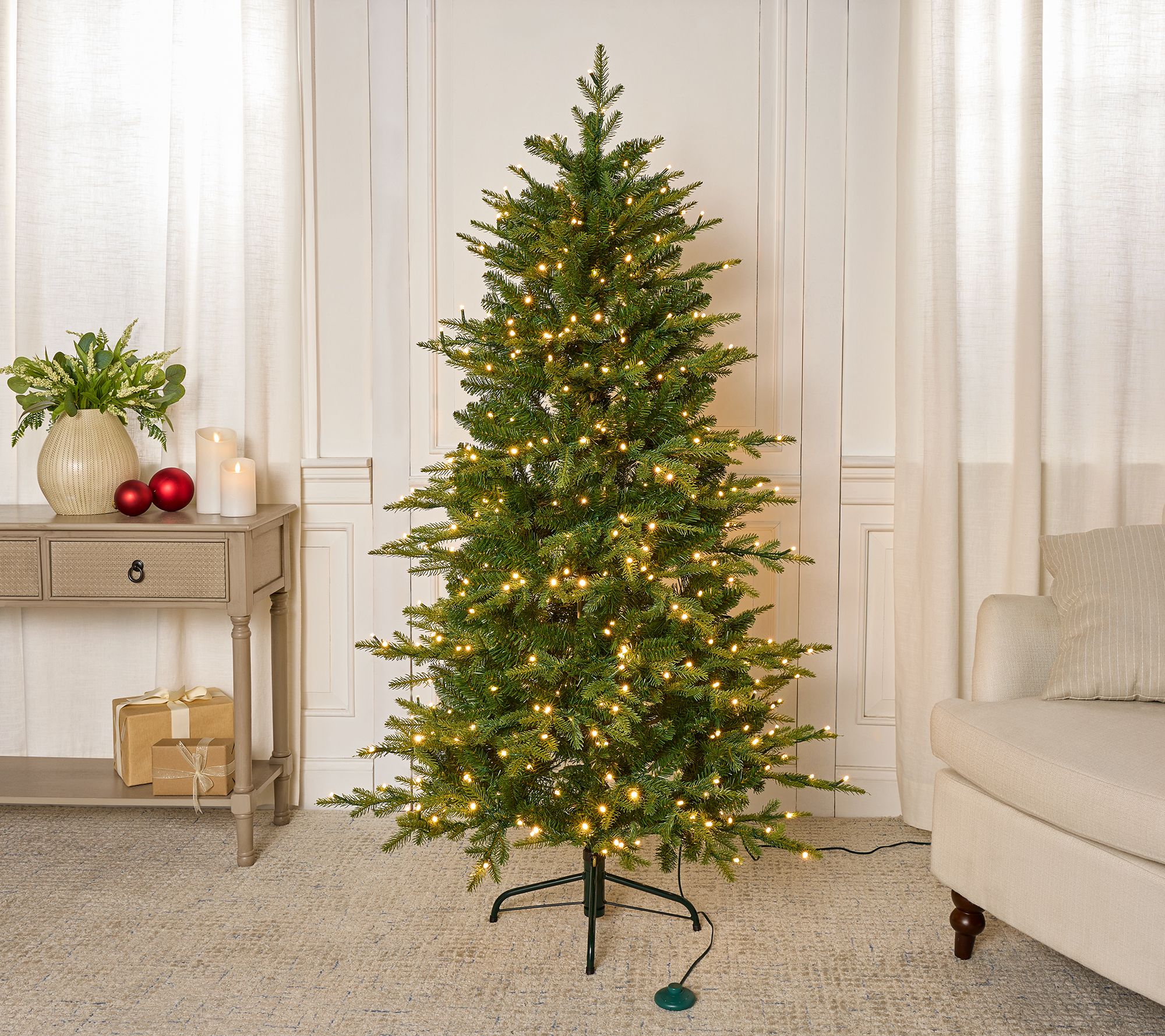 "As Is" Bethlehem Lights 6.5' Micro LED Tree 4-in-1 LEDs/Bag