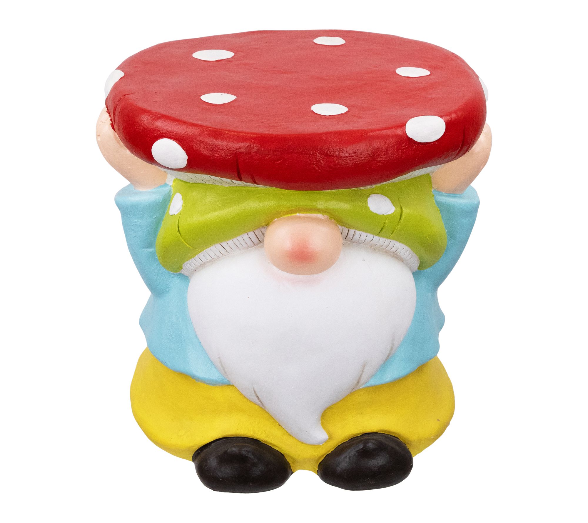 Northlight Gnome Mushroom Outdoor Garden PlantStand - 12.25"