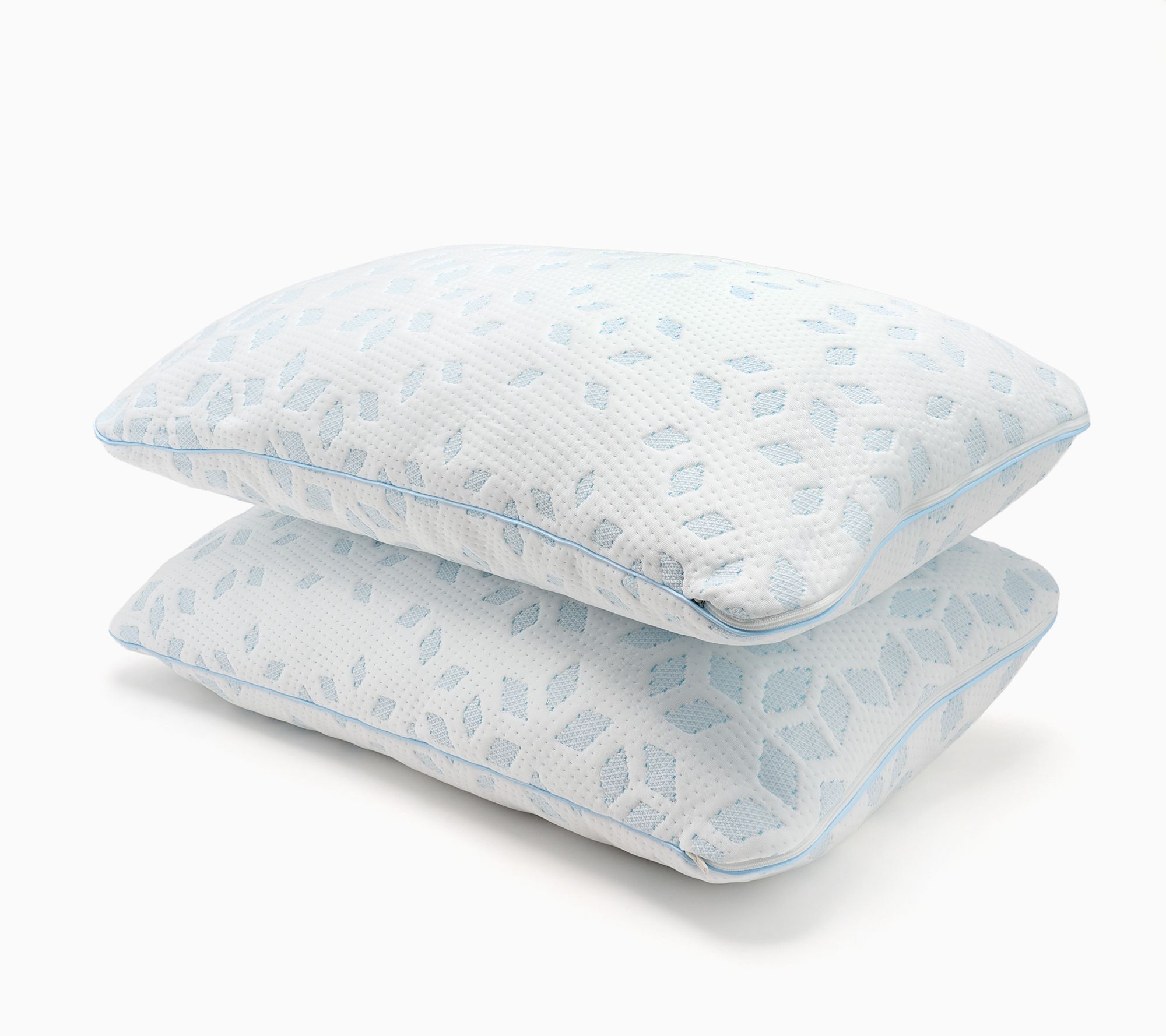 Northern Nights Set of 2 Beautifully Cool Hybrid Pillows - QVC.com