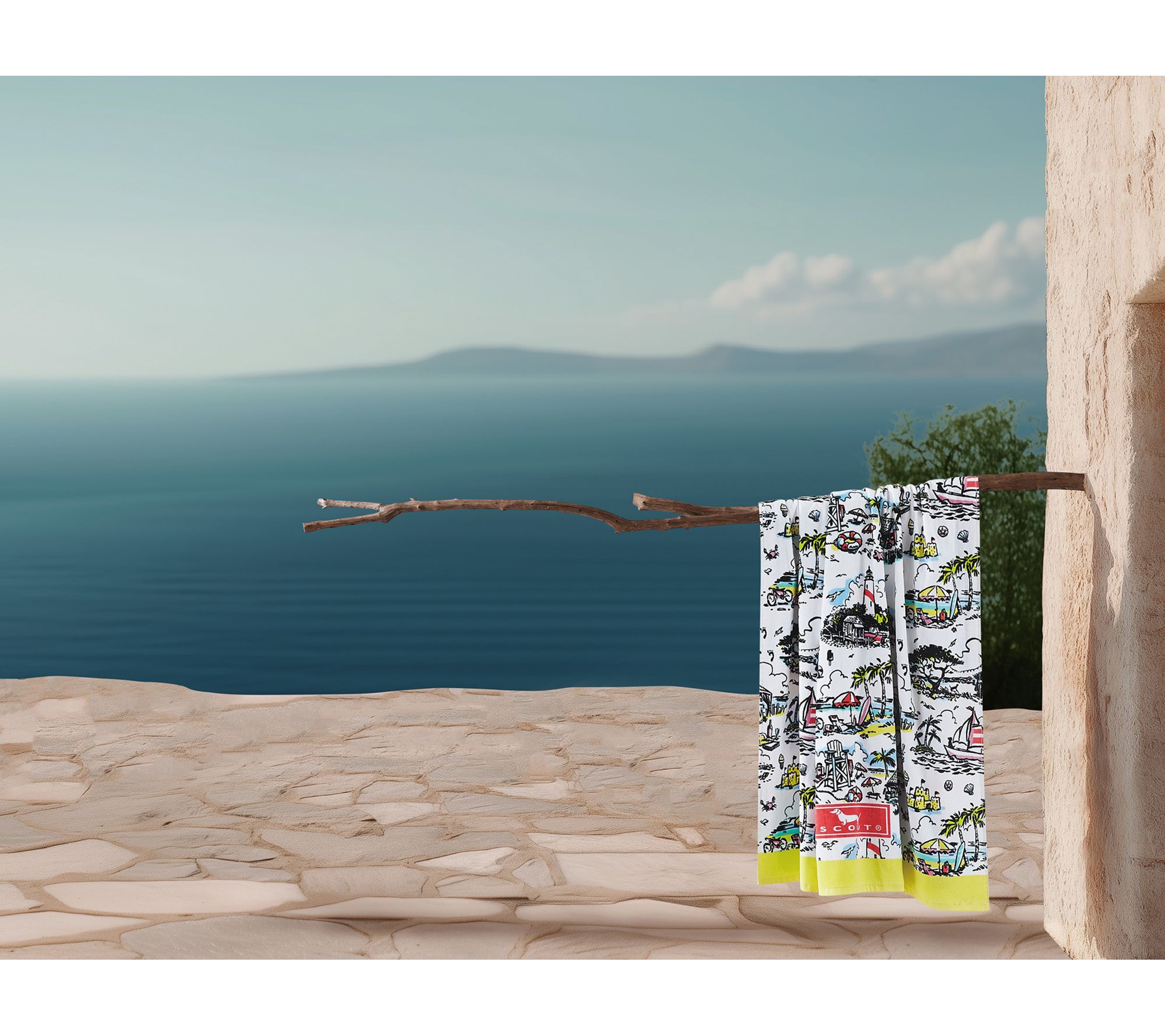 SCOUT Out Of Office Oversized Beach Towel