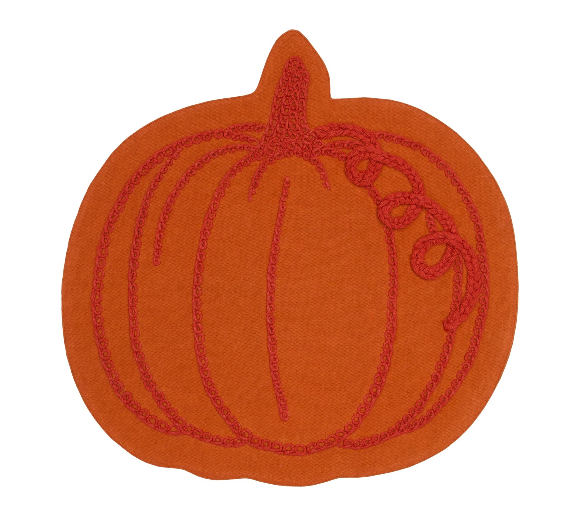 Pumpkin Harvest Placemat by Valerie
