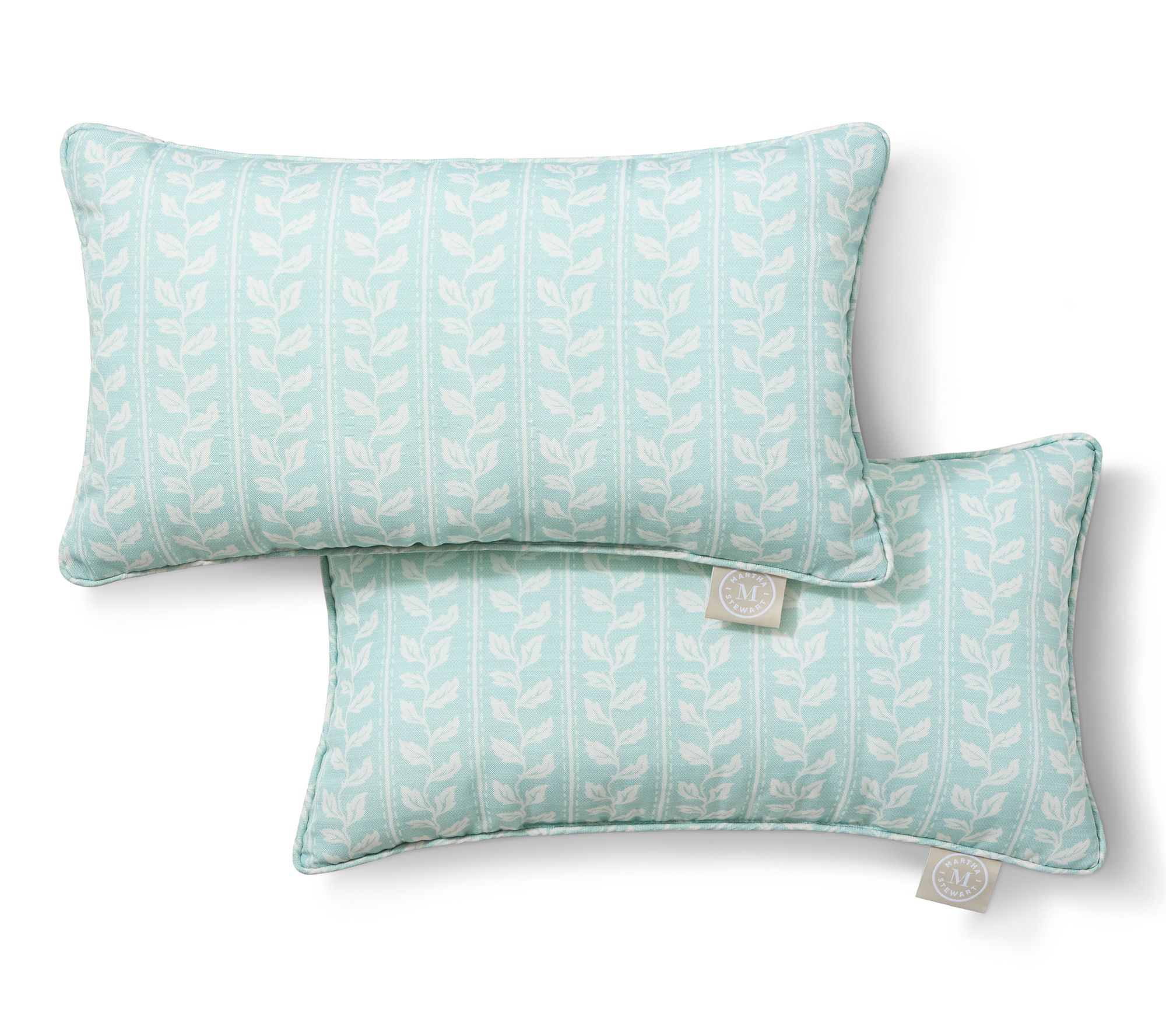 Martha Stewart Vineyard Vines 11"x18" Outdoor Pllow 2-Pack