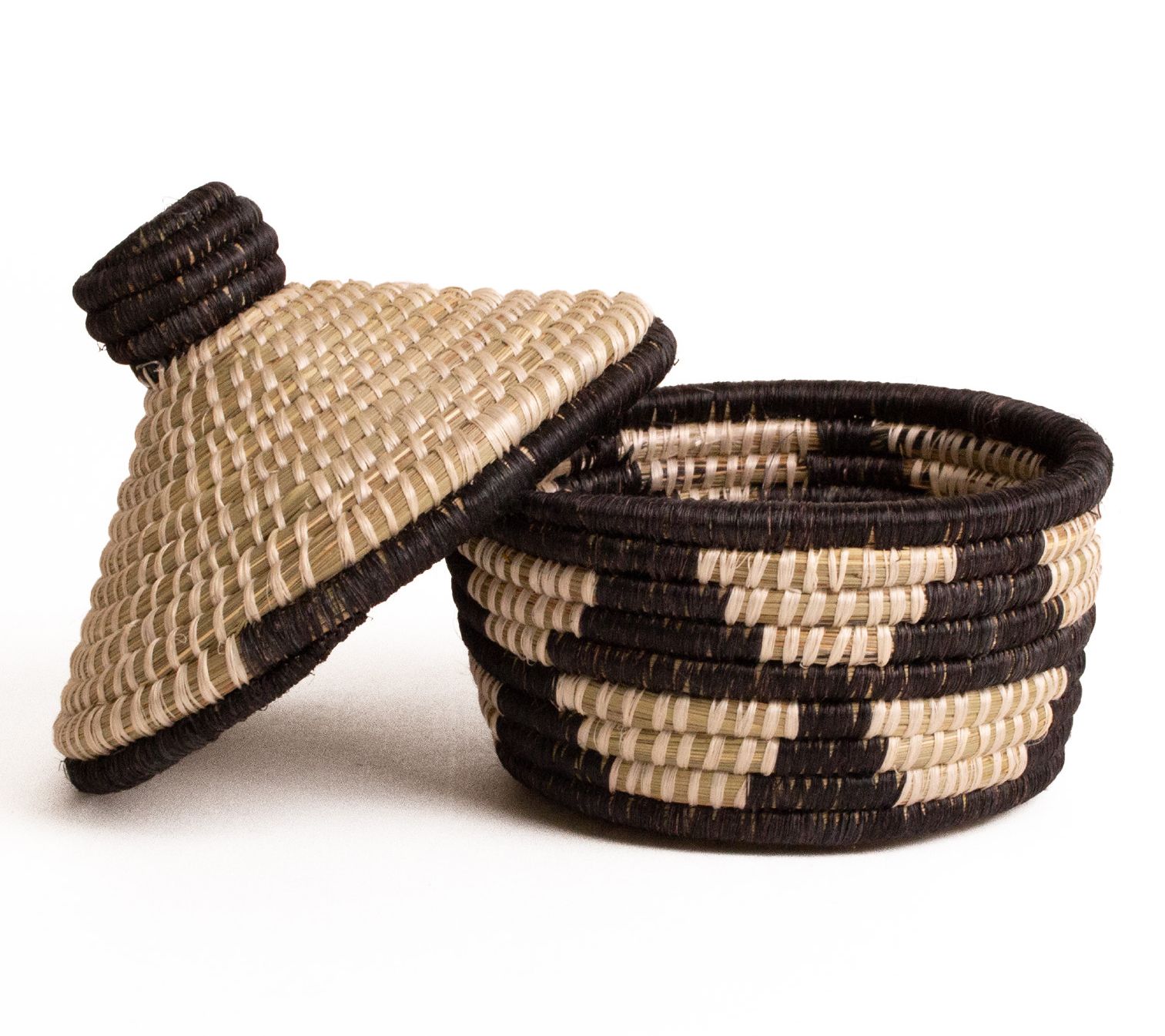 KAZI Hand-Crafted Small Woven Friendship Basket - QVC.com