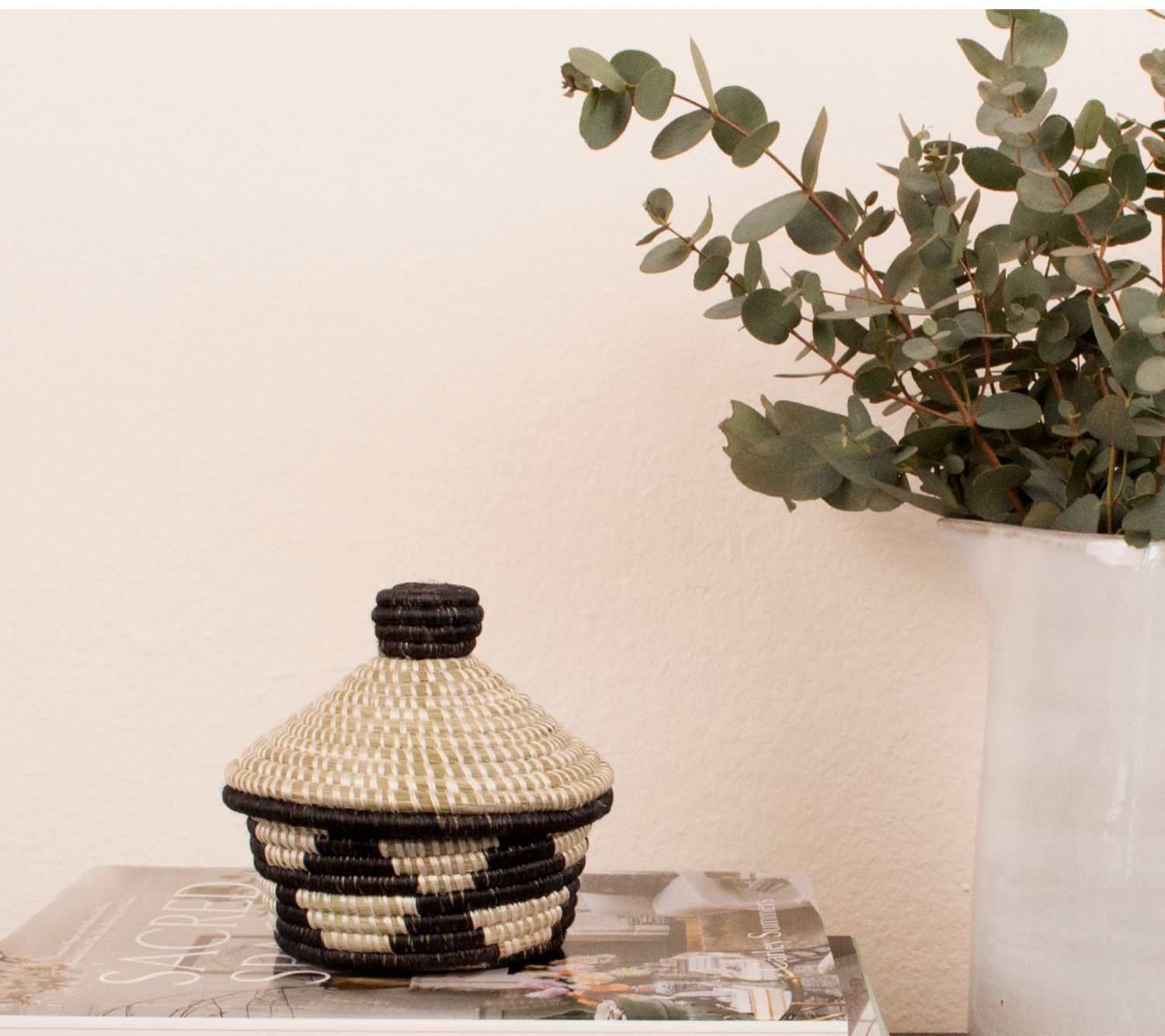 KAZI Hand-Crafted Small Woven Friendship Basket - QVC.com