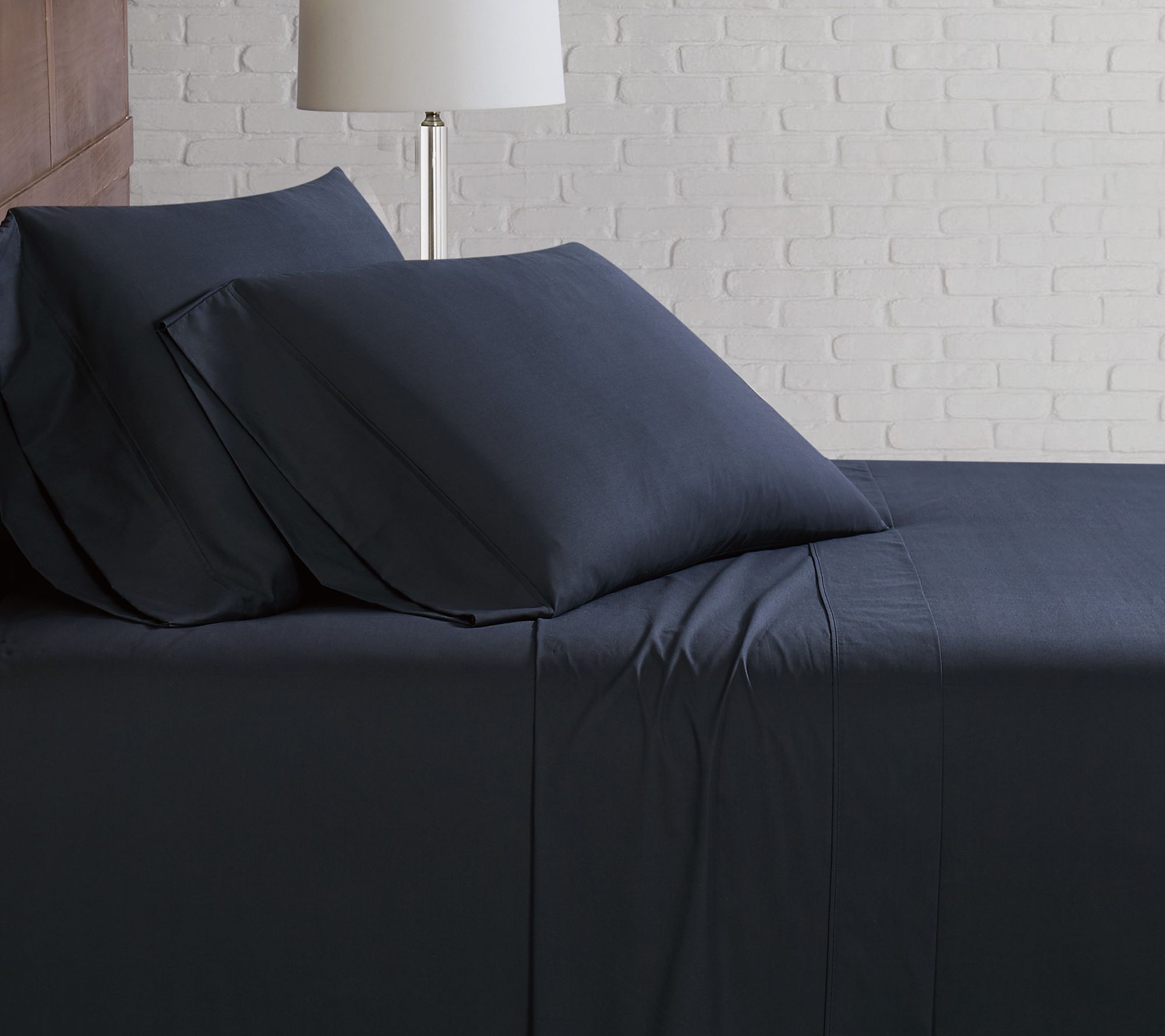 Cannon Solid Percale 3-Piece Twin Sheet Set