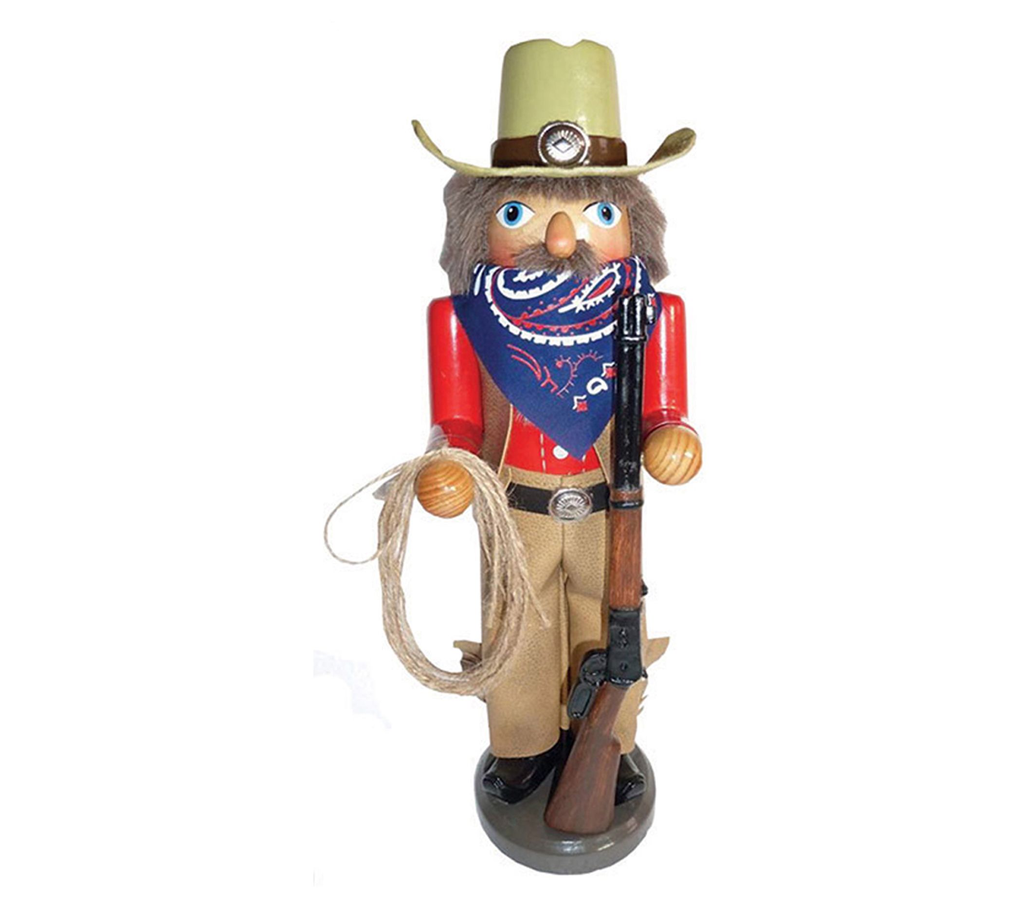 Santa's Workshop 14.5" Home On The Range Nutcracker