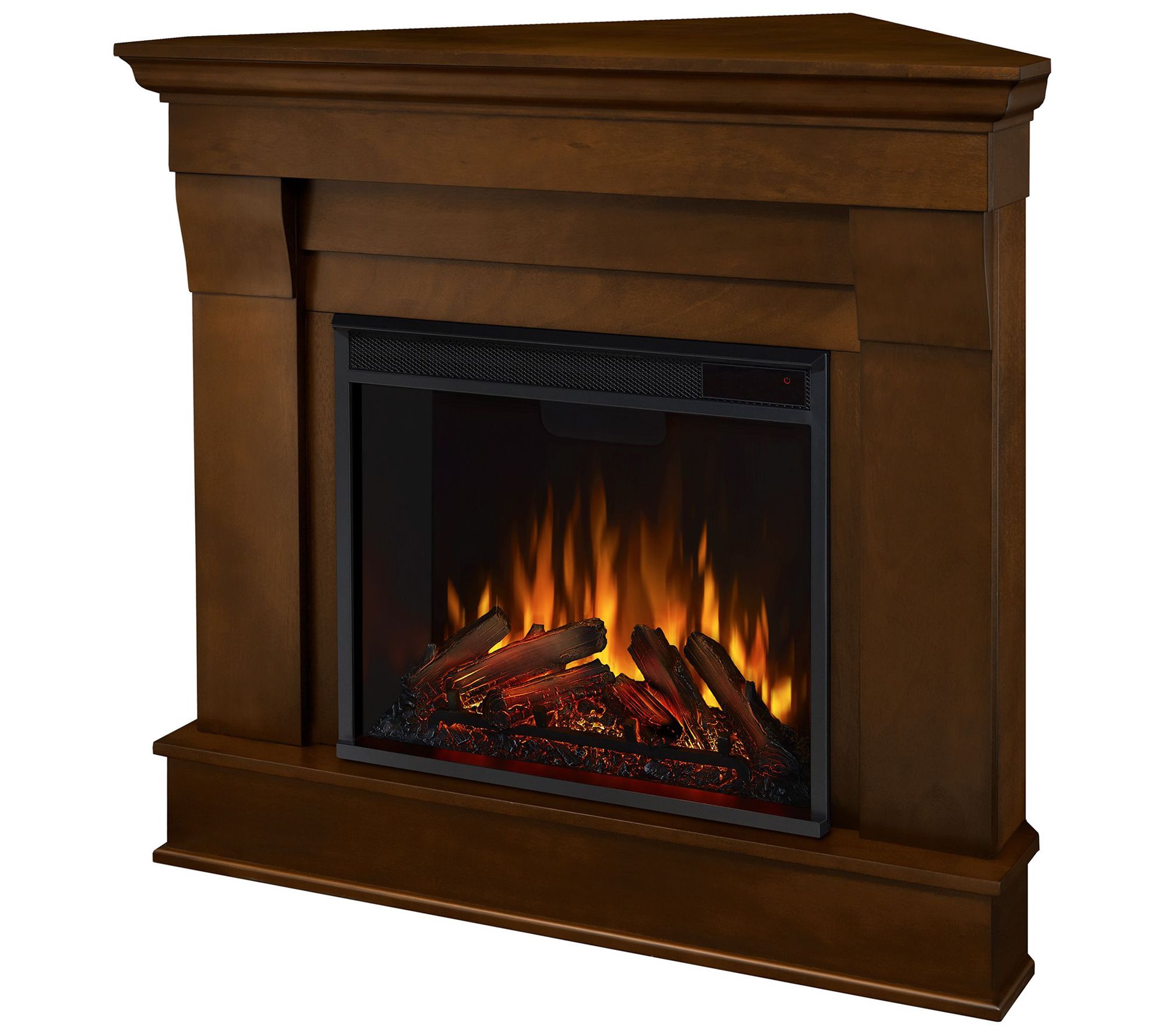 Real Flame Chateau Corner Electric Fireplace