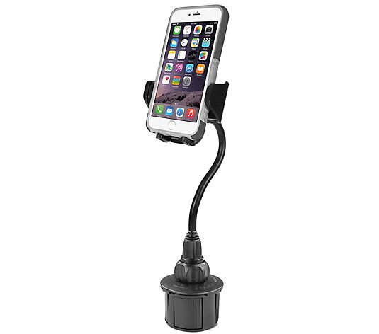 8" Adjustable Automobile Cup Holder Mount for Smartphones