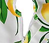 Design Imports Lemon Bliss Print Zipper Tablecloth 60" Round, 2 of 4