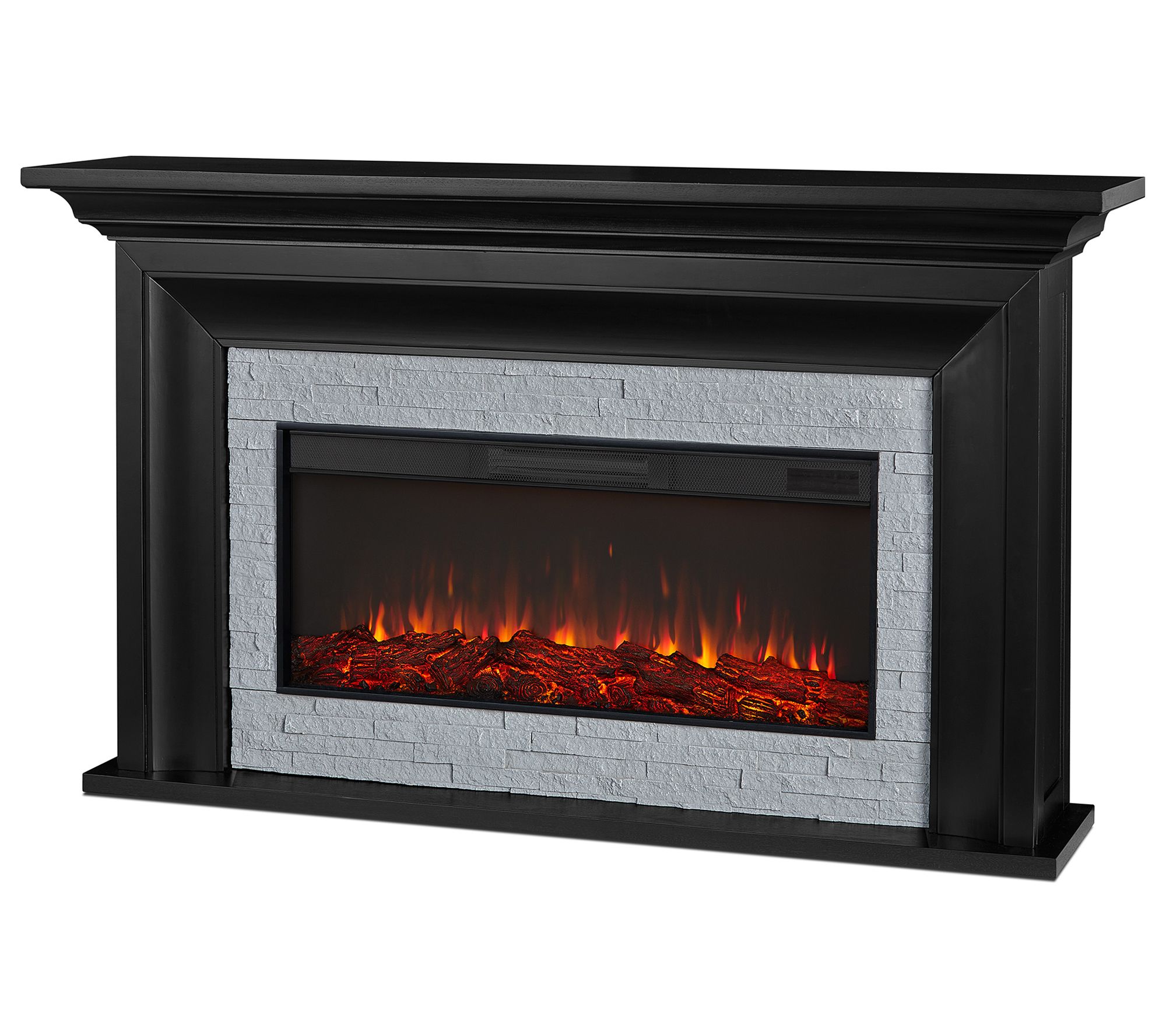 Real Flame Sonia Landscape Electric Fireplace - QVC.com