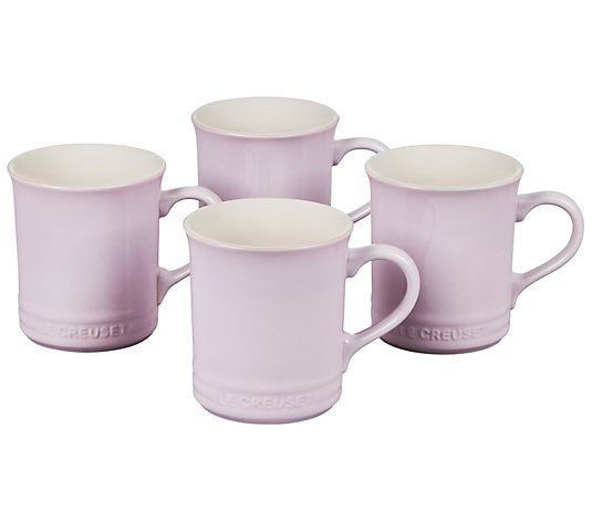 Le Creuset Set of (4) 14 oz Mugs