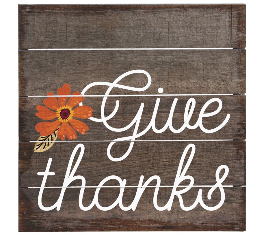 Give Thanks Pallet Petite By Sincere Surroundings.