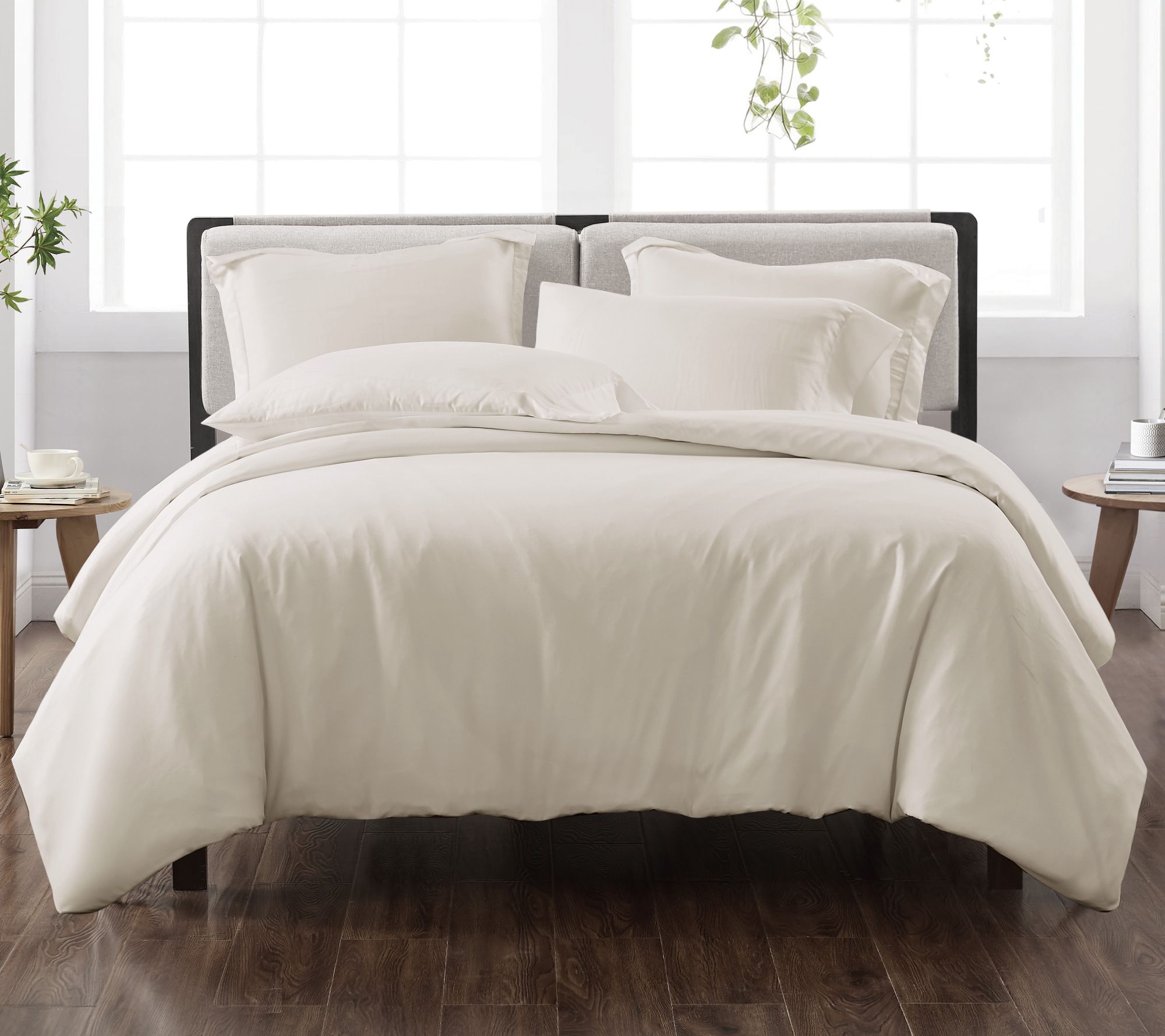 Cannon Heritage Solid Duvet Set King Duvet Set