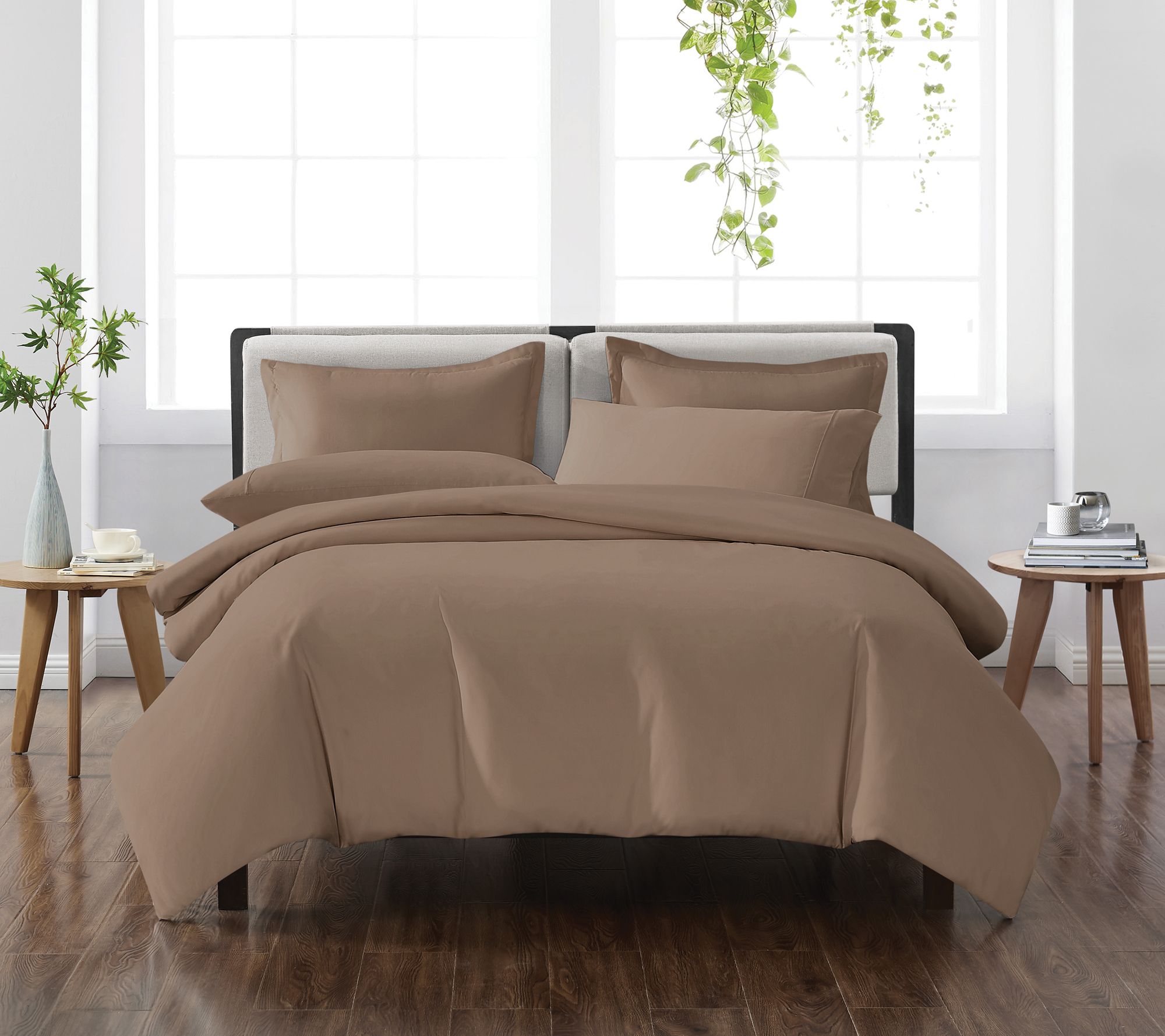 Cannon Heritage Solid Duvet Set King Duvet Set