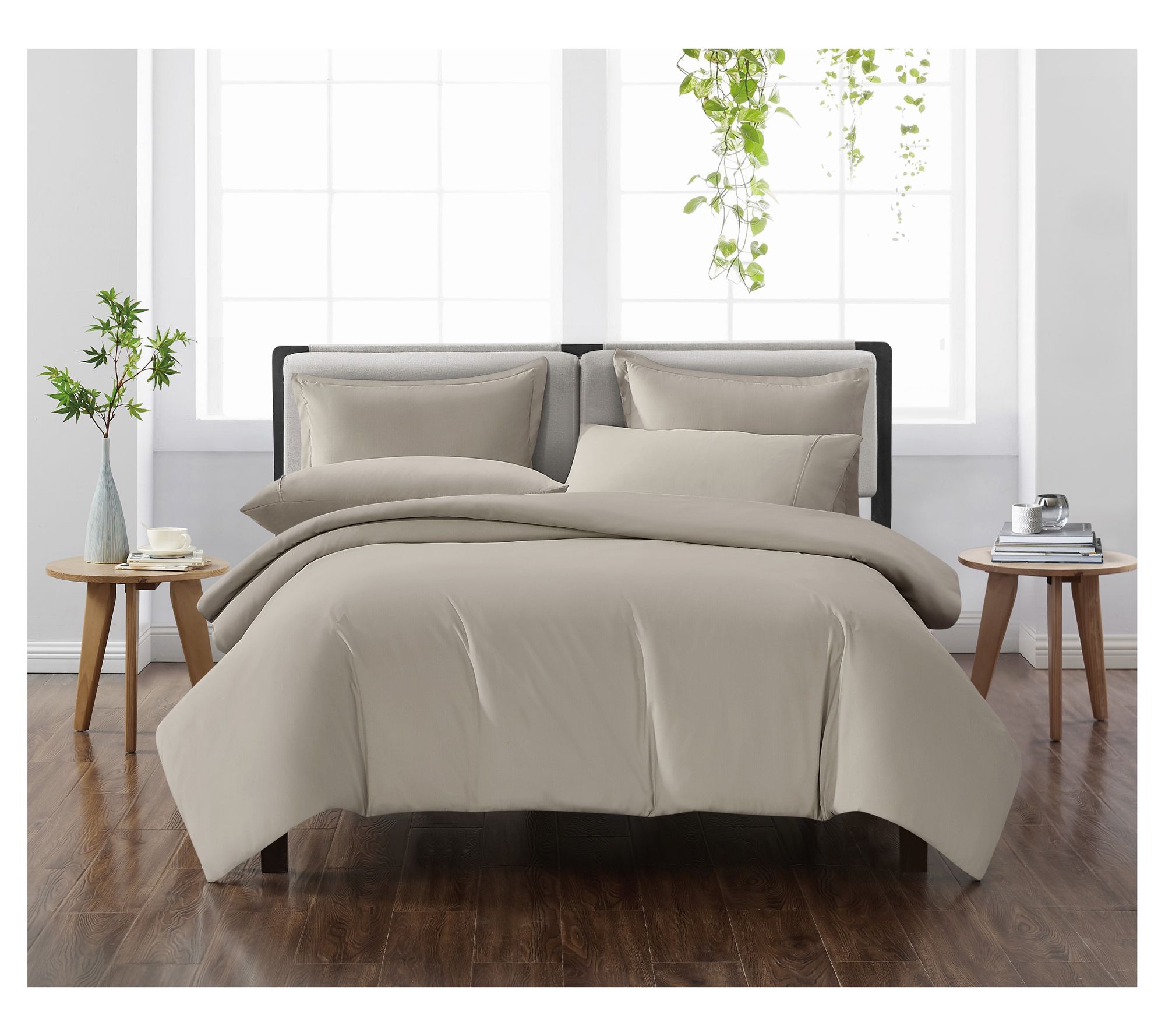 Cannon Heritage Solid Duvet Set King Duvet Set