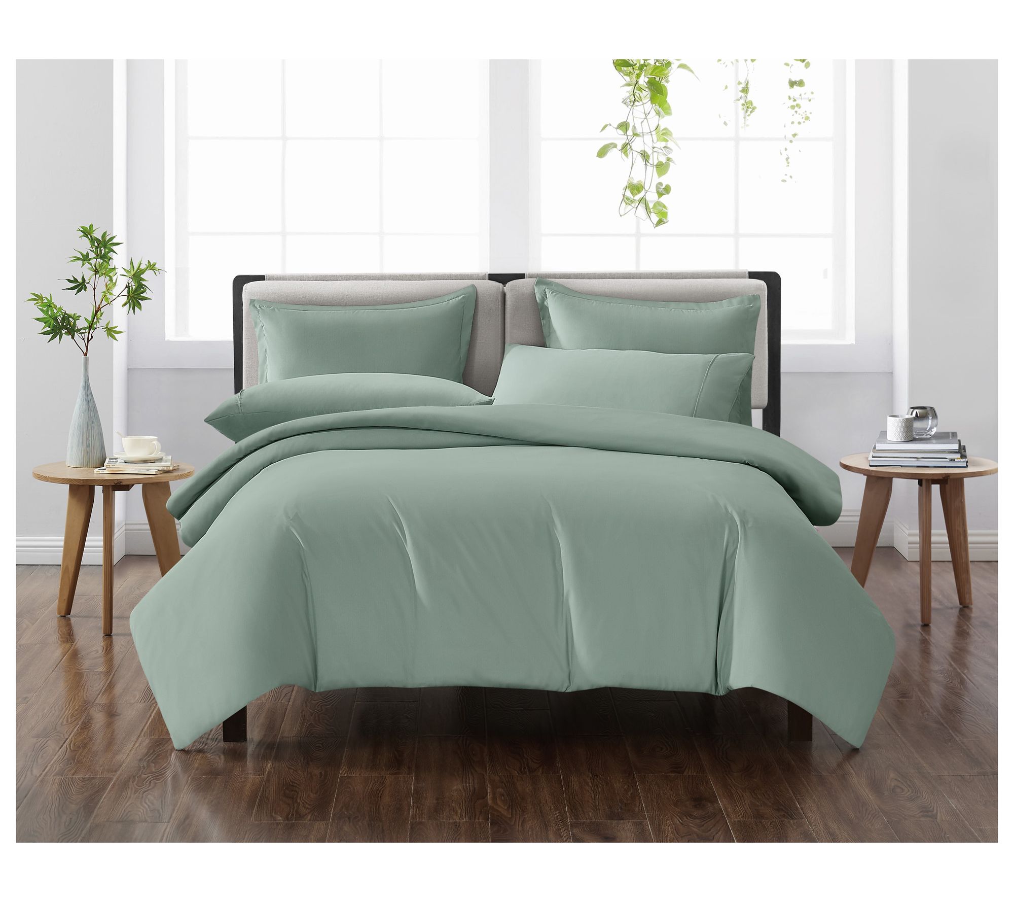 Cannon Heritage Solid Duvet Set King Duvet Set